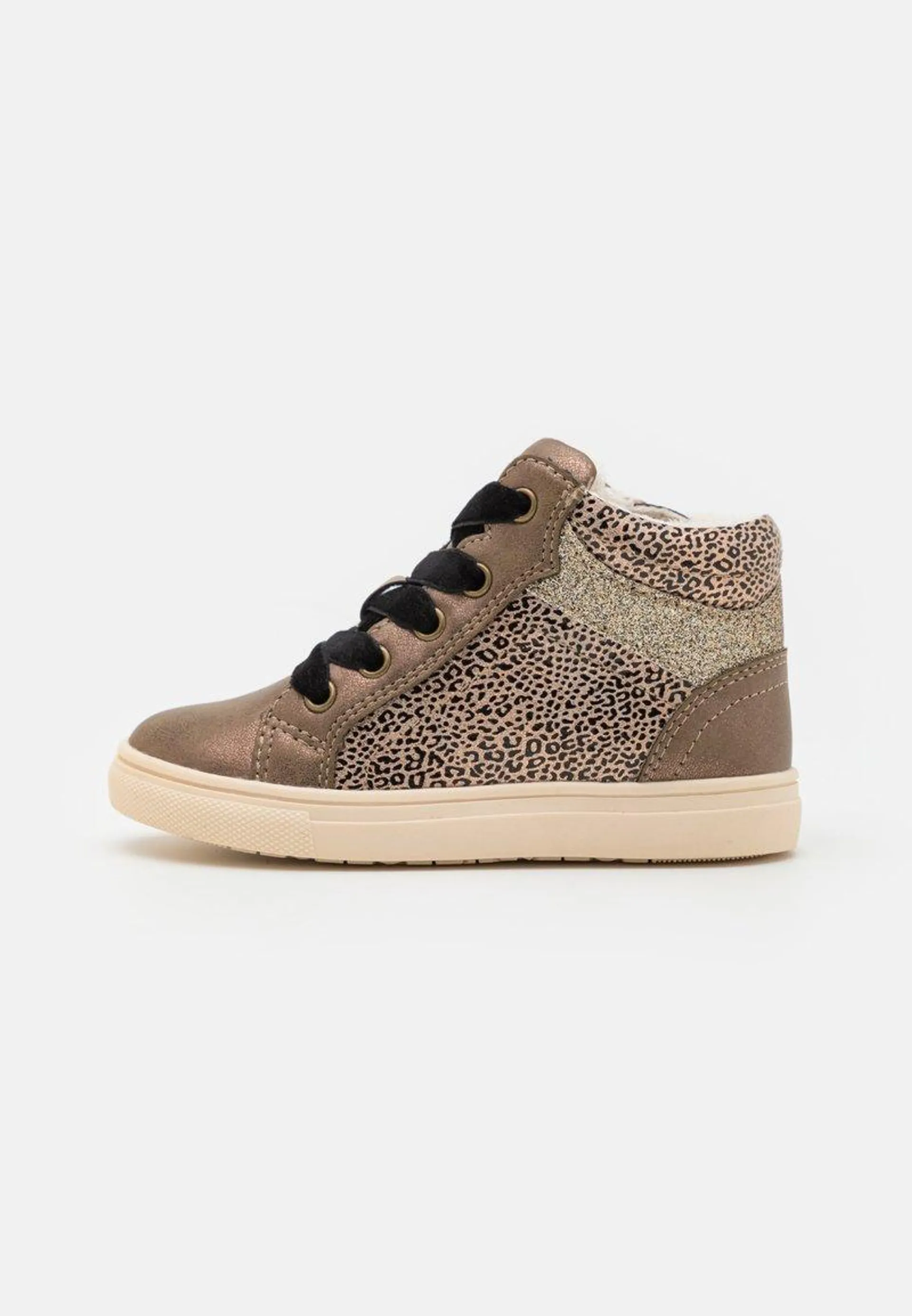 High-top trainers - bronze