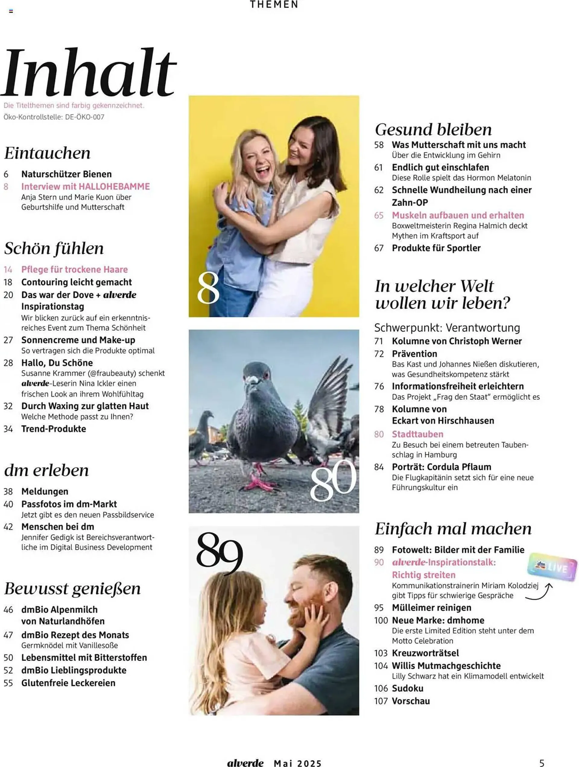 dm drogerie Prospekt von 1. Mai bis 31. Mai 2025 - Prospekt seite 5