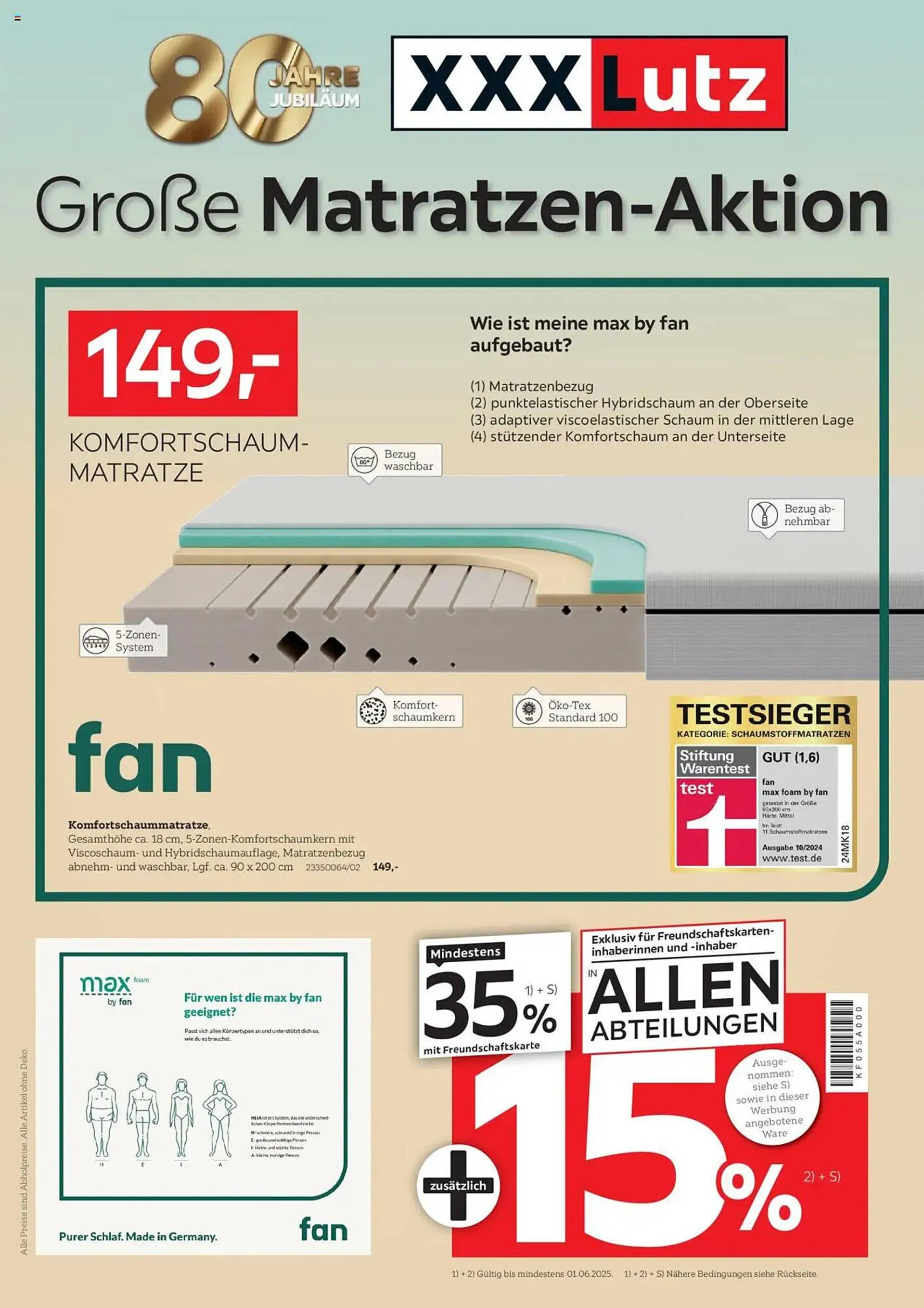XXXLutz Prospekt von 18. Mai bis 1. Juni 2025 - Prospekt seite 1