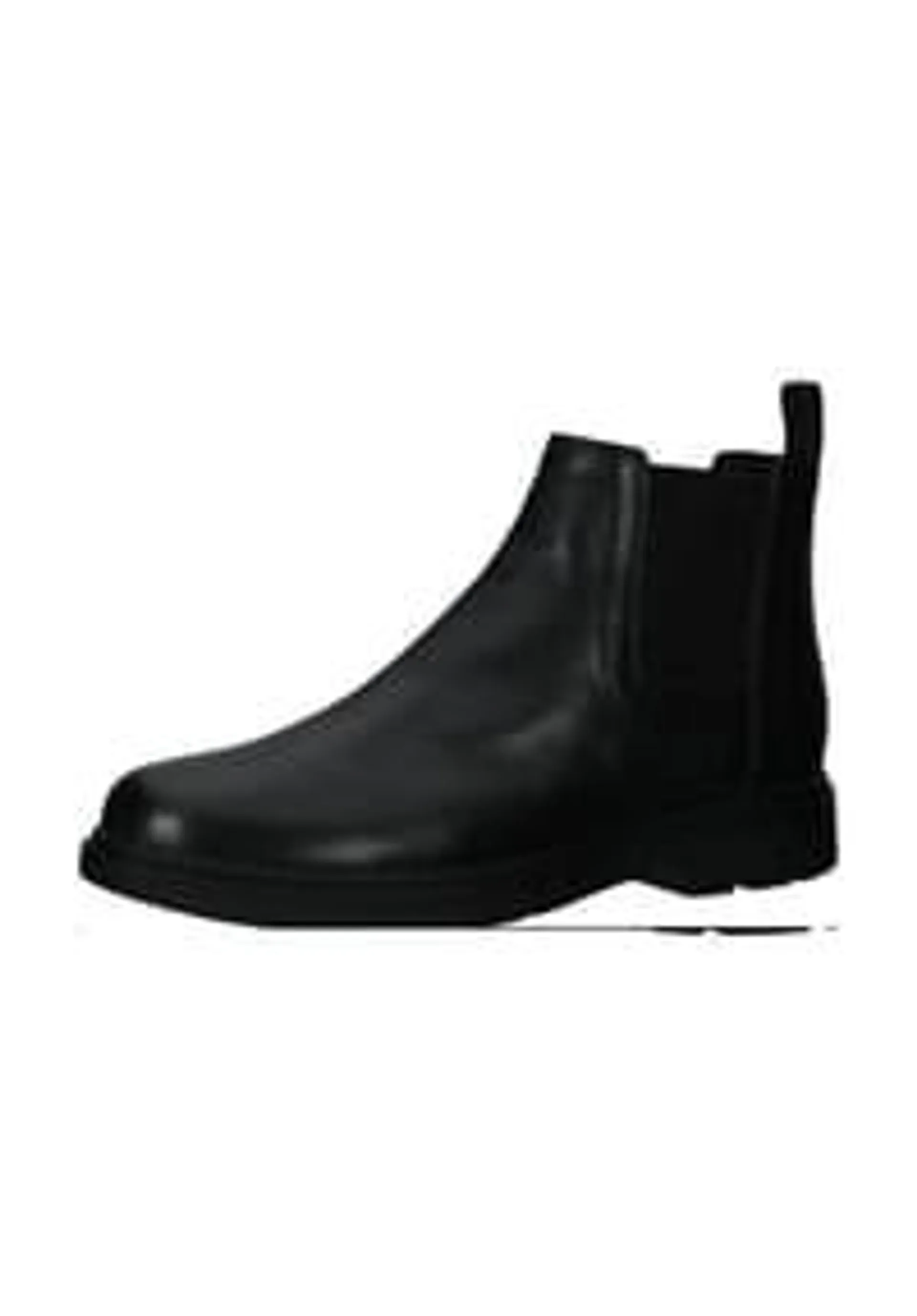 Leder/Textil Stiefelette