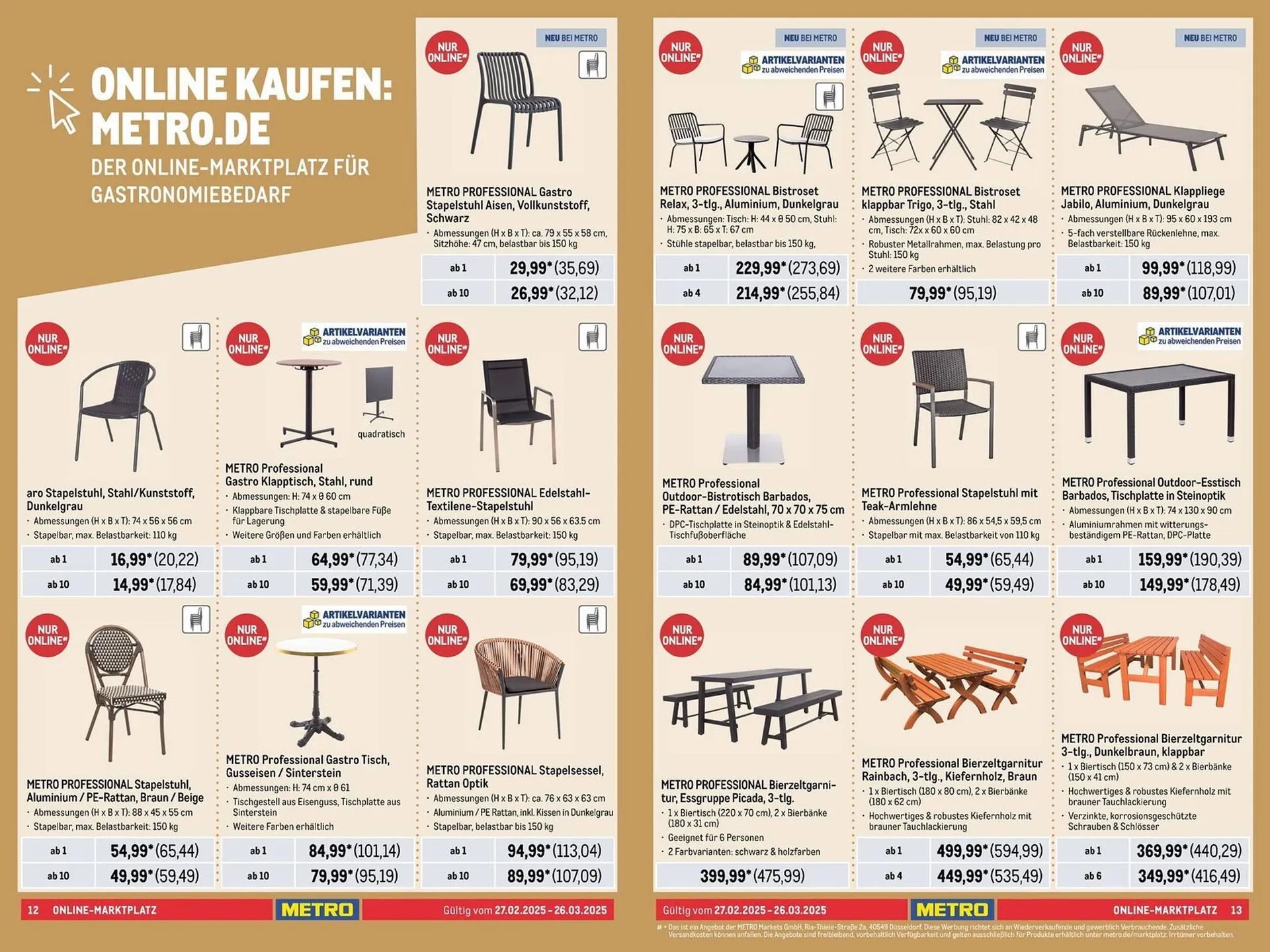 METRO Prospekt von 27. Februar bis 26. März 2025 - Prospekt seite 7