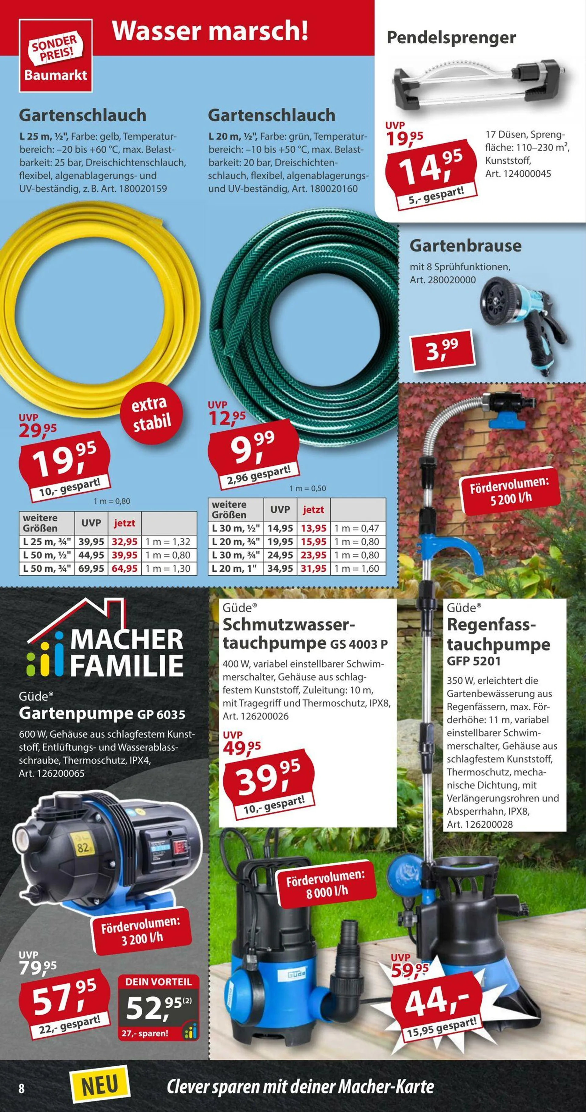 Sonderpreis Baumarkt Aktueller Prospekt von 22. Februar bis 28. Februar 2025 - Prospekt seite 8