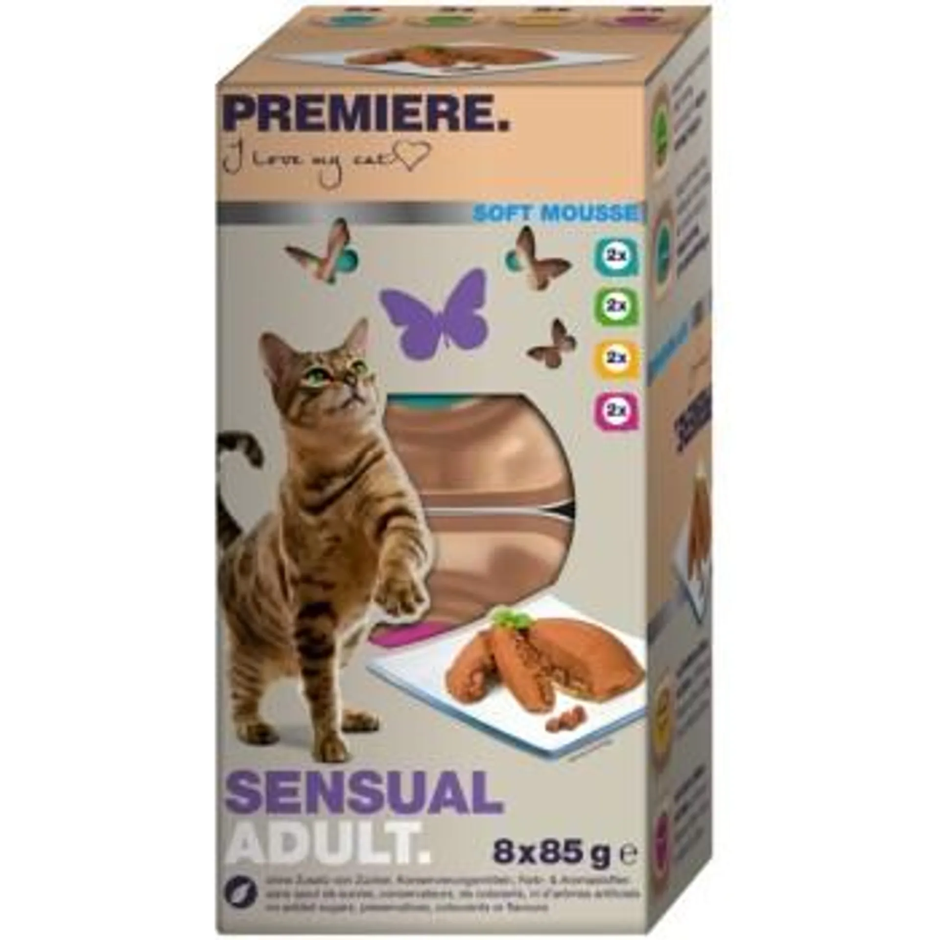 PREMIERE Soft Mousse Sensual Adult Multipack 8x85 g