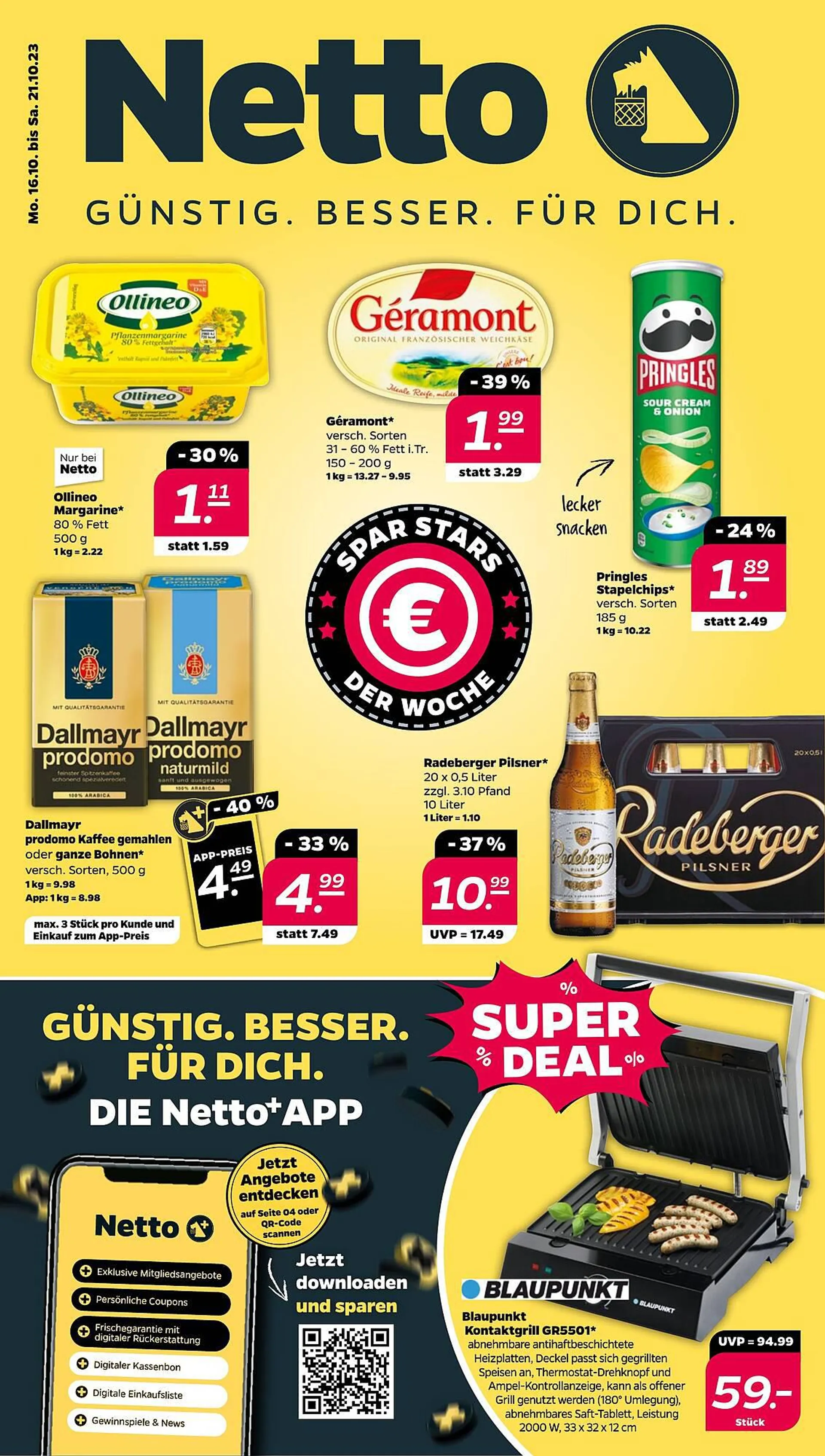 NETTO Prospekt gültig bis 21. Oktober 2023
