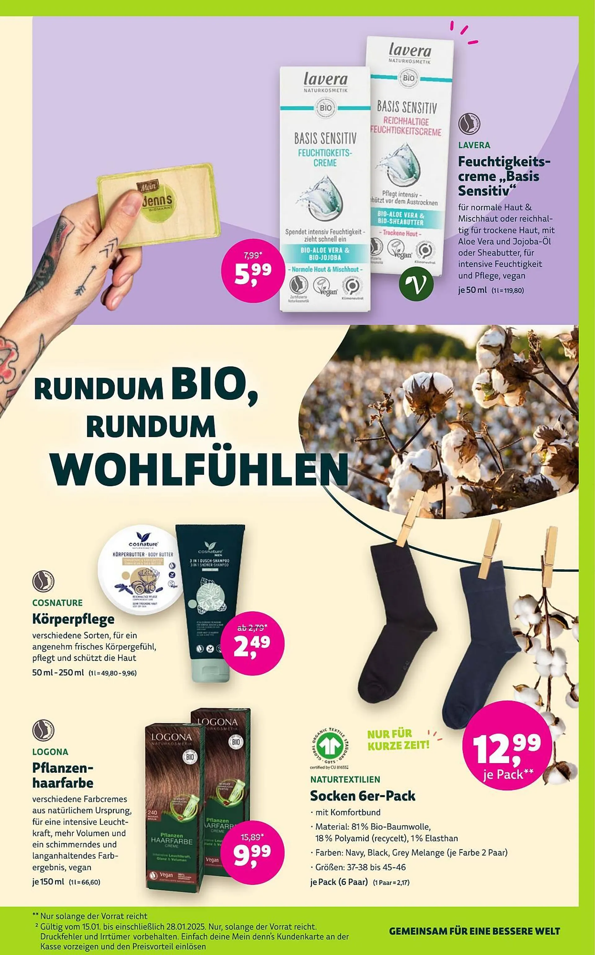 Landmann's Biomarkt Prospekt von 15. Januar bis 28. Januar 2025 - Prospekt seite 11