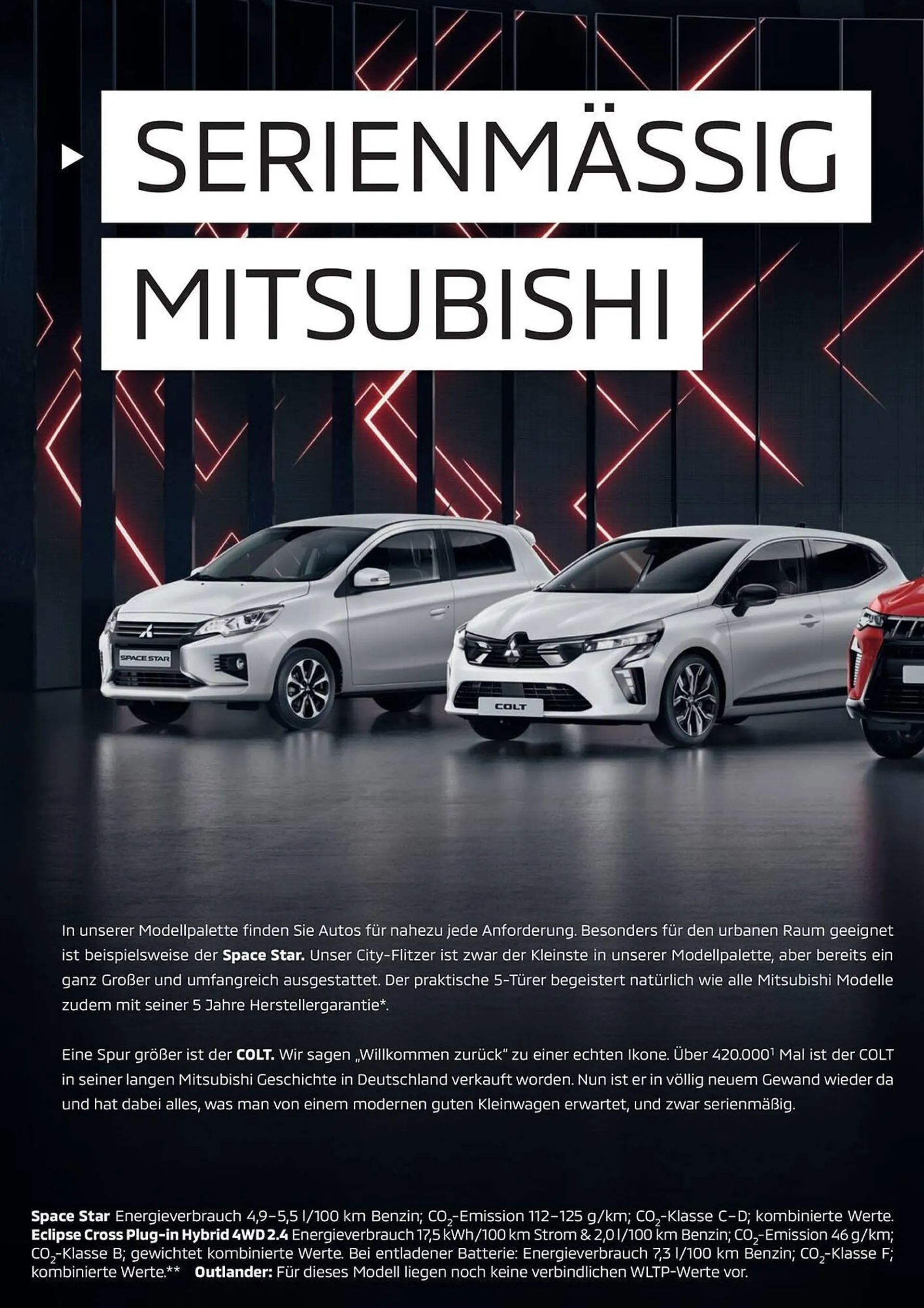 Mitsubishi Prospekt von 15. Mai bis 5. Juni 2025 - Prospekt seite 32