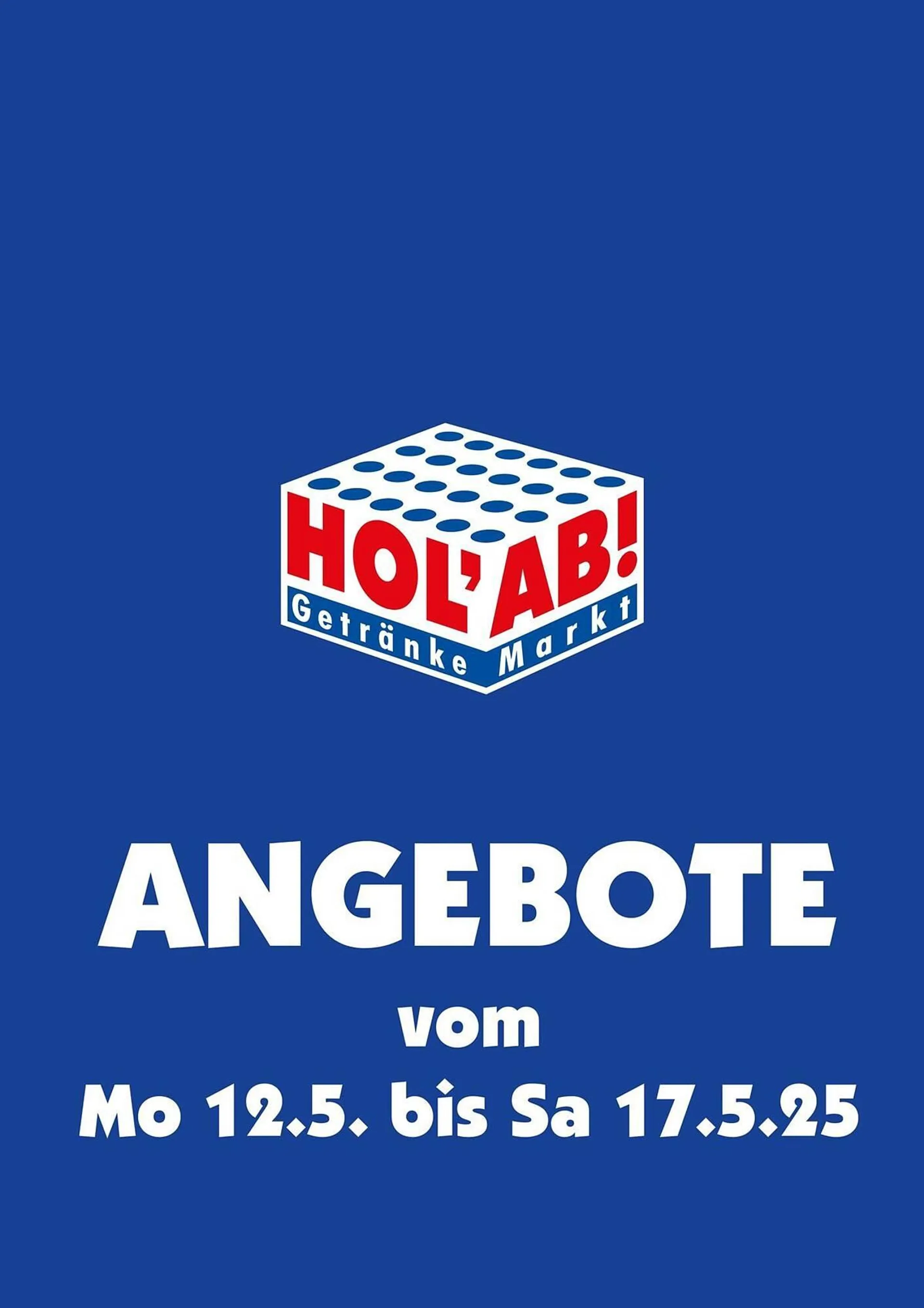Holab Getränkemarkt Prospekt - 1