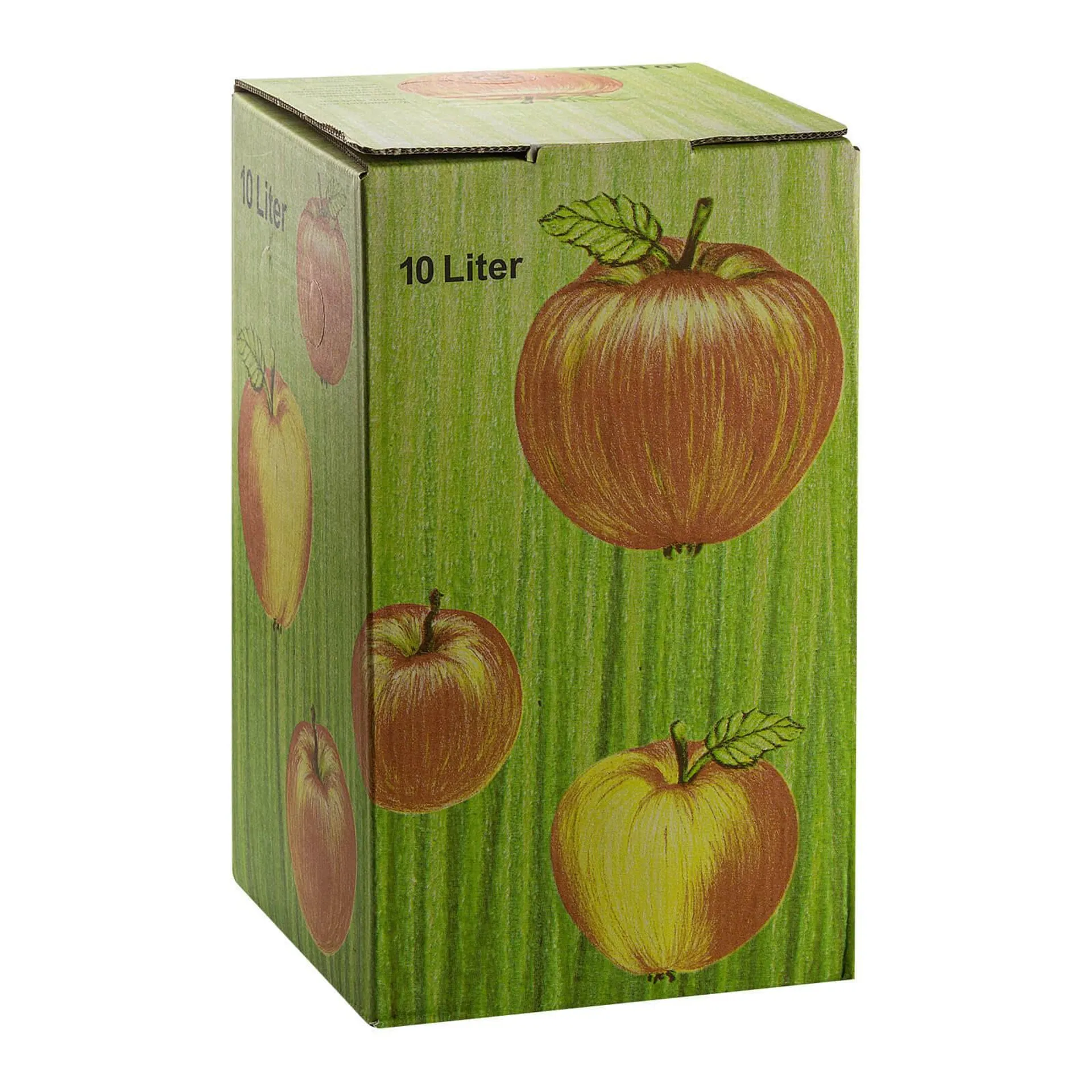 40x Bag in Box Saftkarton für Apfelsaft 10 Liter Füllmenge