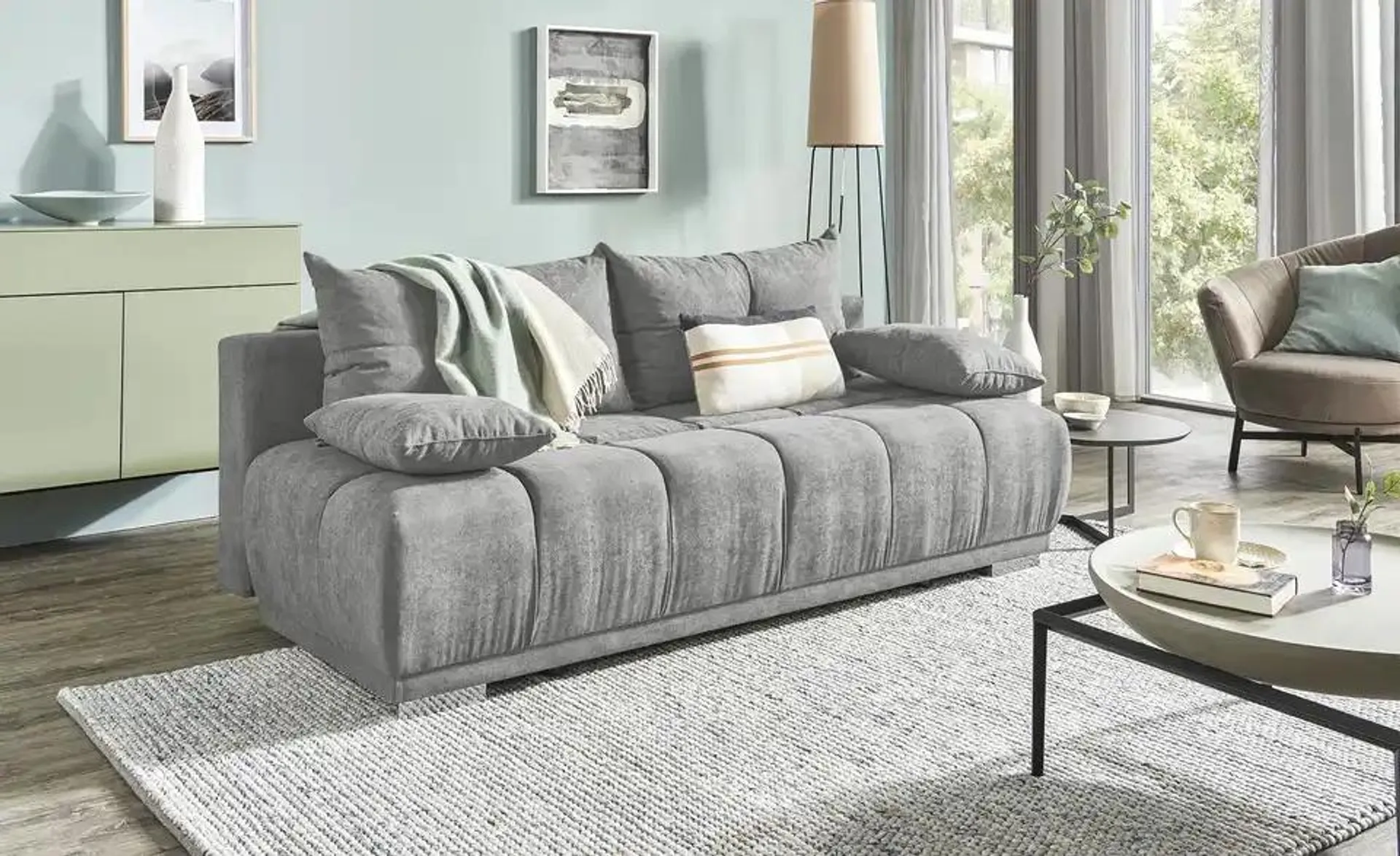 Schlafsofa mit Boxspringpolsterung