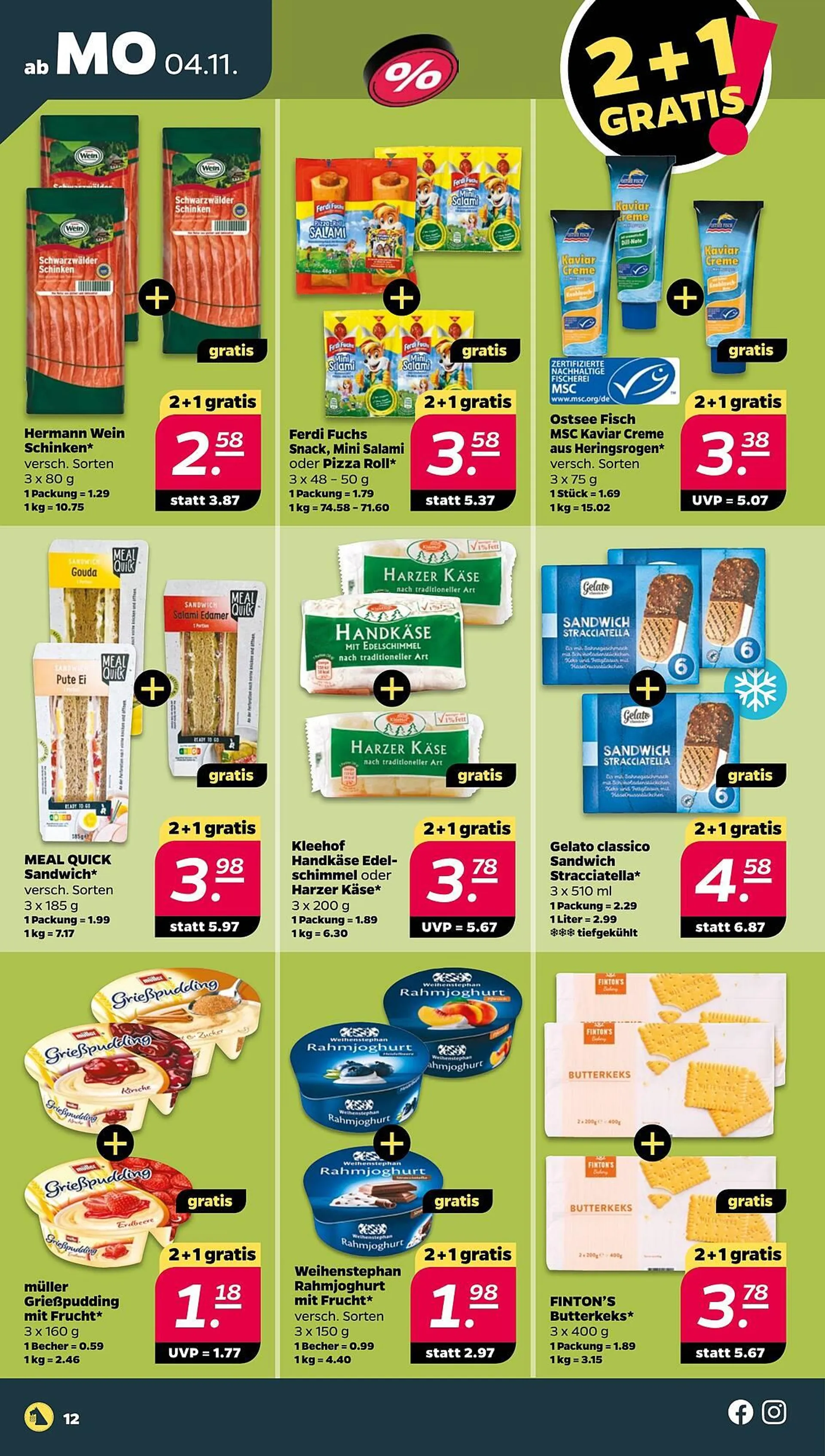 NETTO Prospekt von 4. November bis 9. November 2024 - Prospekt seite 12