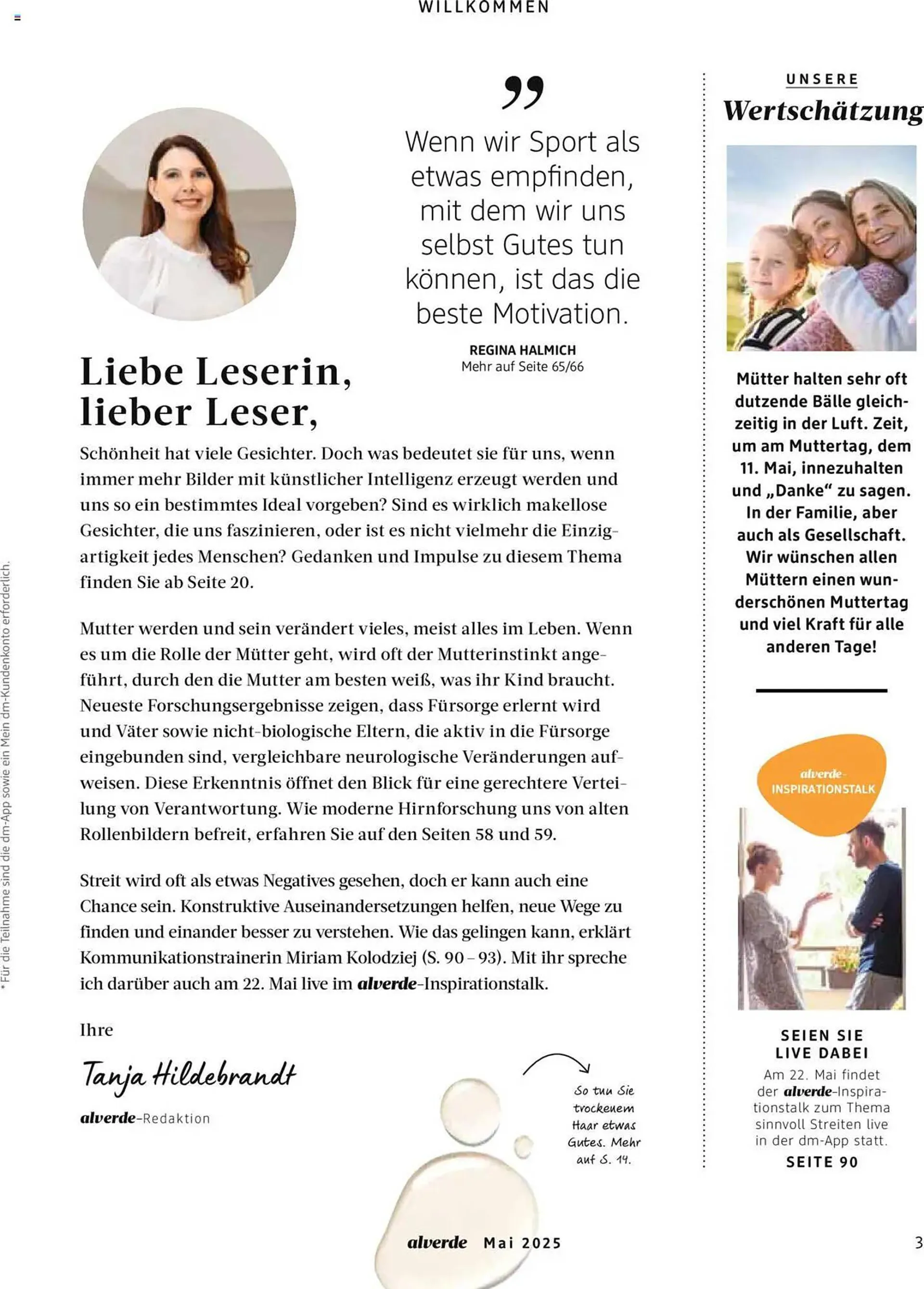 dm drogerie Prospekt von 1. Mai bis 31. Mai 2025 - Prospekt seite 3