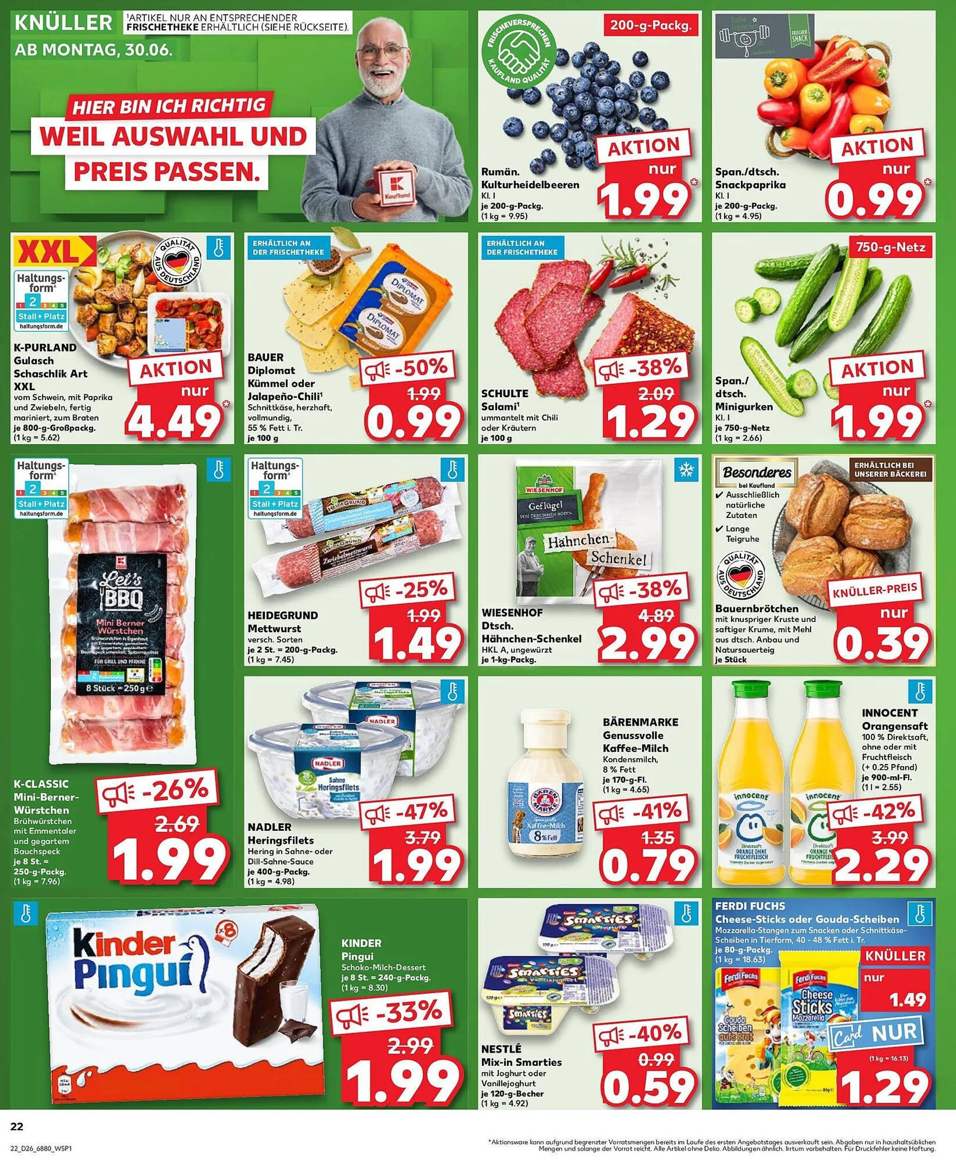 Kaufland Prospekt von 29. Juni bis 2. Juli 2025 - Prospekt seite 1