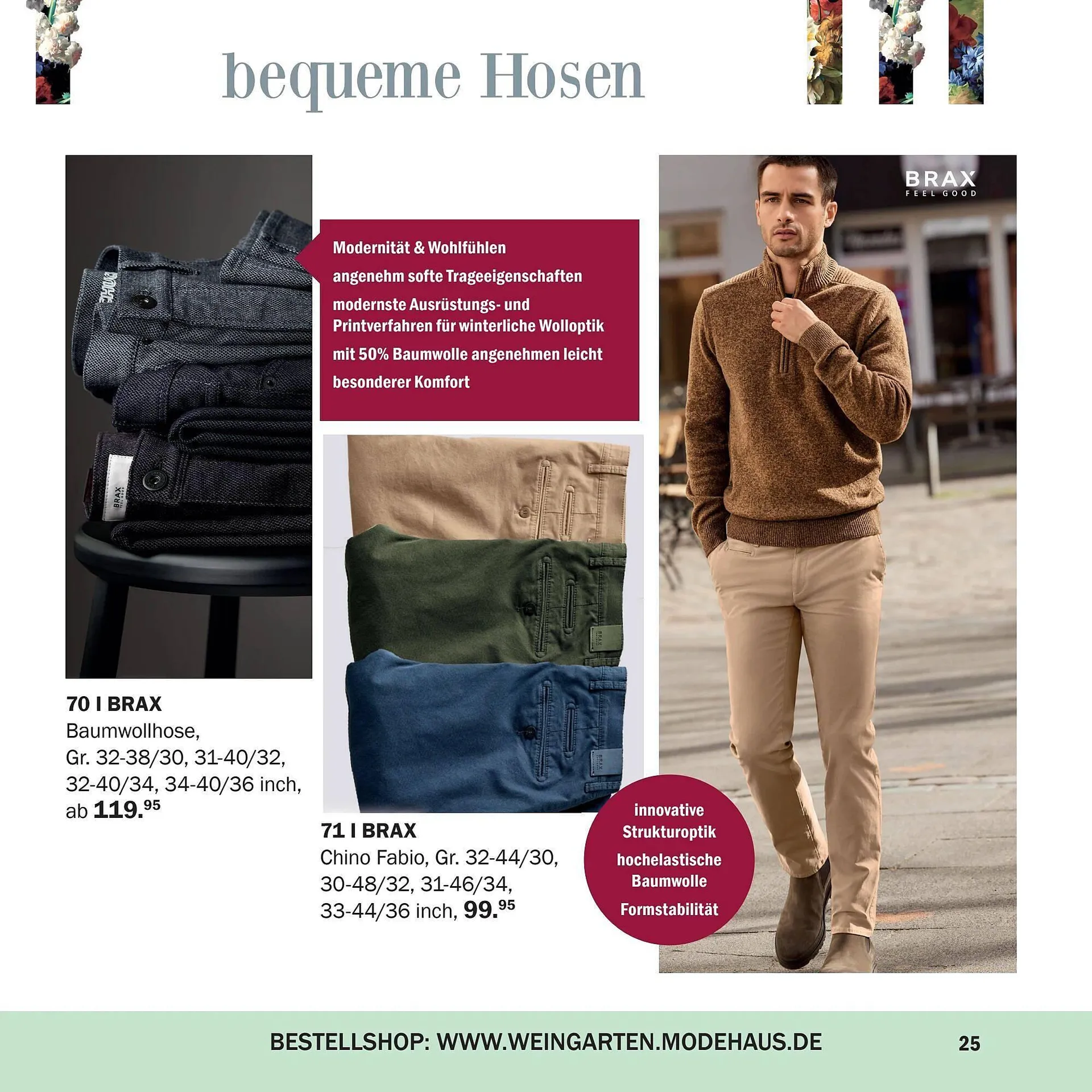 Modehaus Weingarten Prospekt von 13. September bis 1. Oktober 2024 - Prospekt seite 25