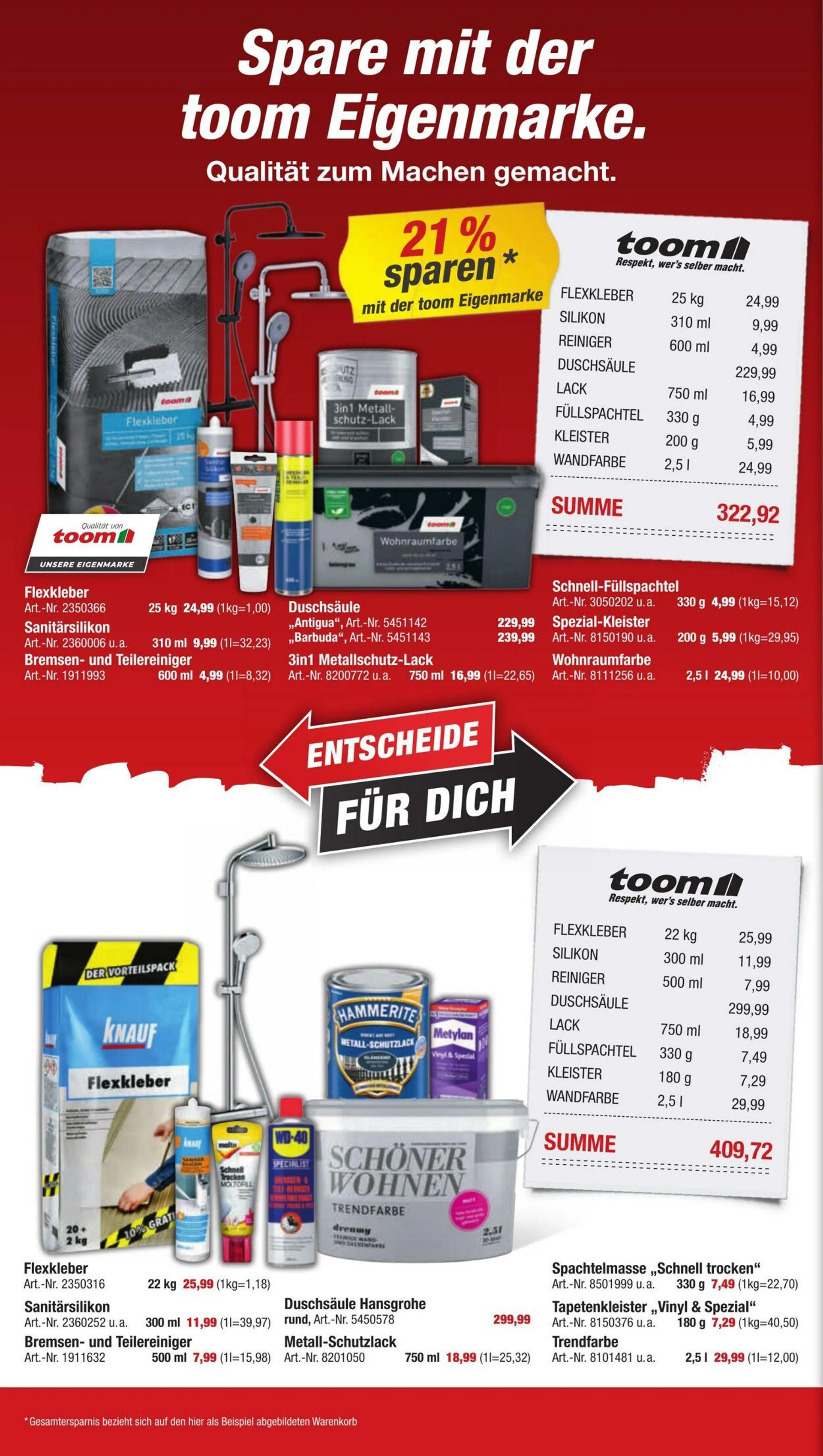 toom Baumarkt Aktueller Prospekt von 31. Januar bis 14. Februar 2025 - Prospekt seite 2