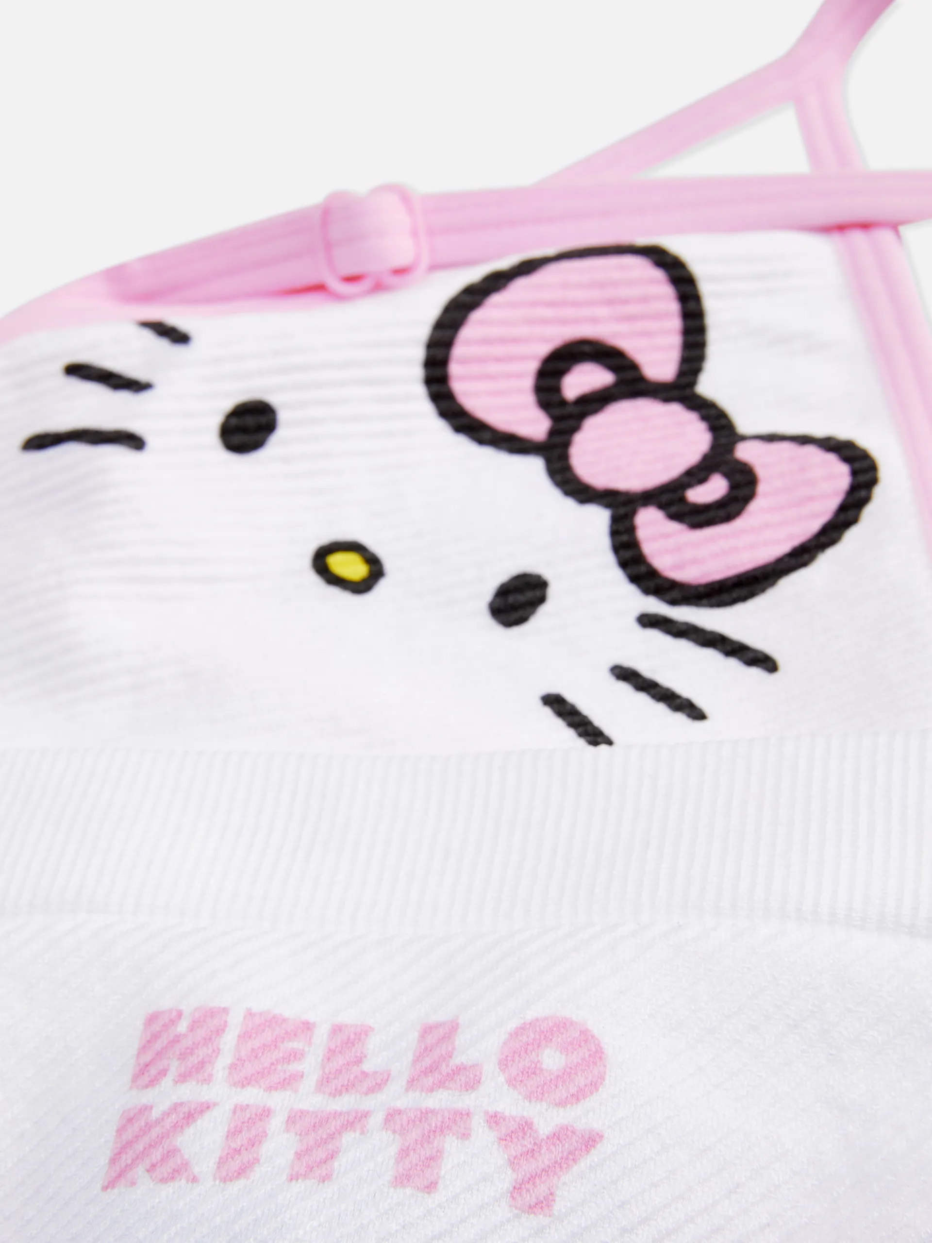 Hello Kitty Seamless Triangle Bralette and Thong