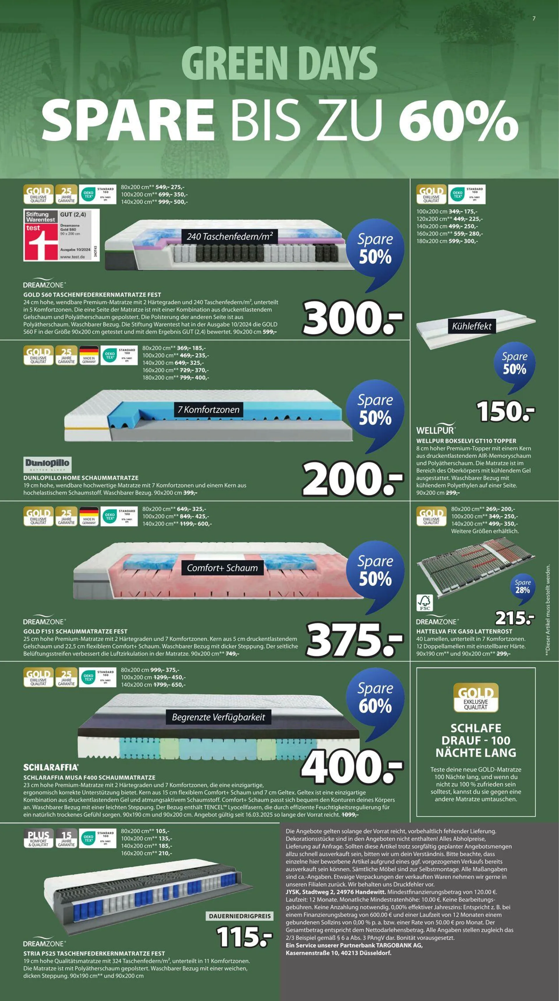 JYSK von 28. April bis 5. Mai 2025 - Prospekt seite 8