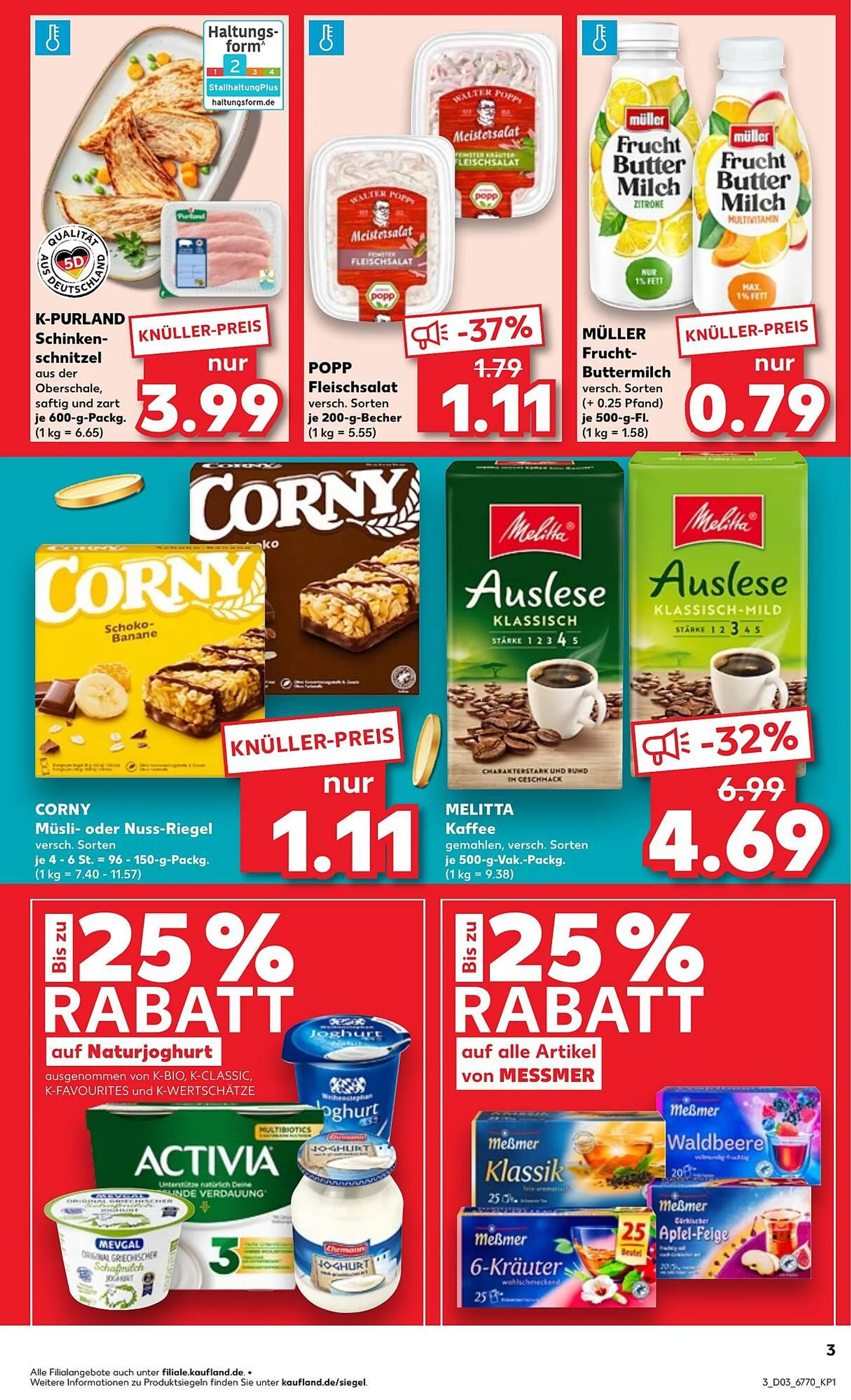 Kaufland Prospekt von 16. Januar bis 22. Januar 2025 - Prospekt seite 3