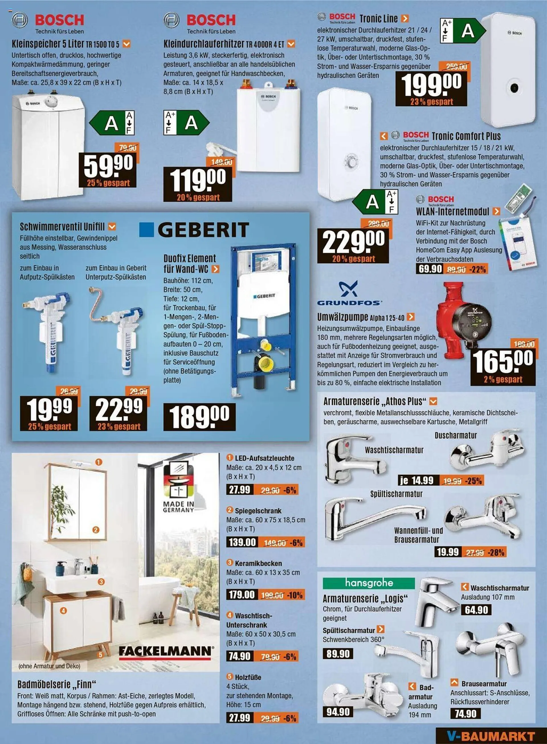 V Baumarkt Prospekt von 26. September bis 2. Oktober 2024 - Prospekt seite 4