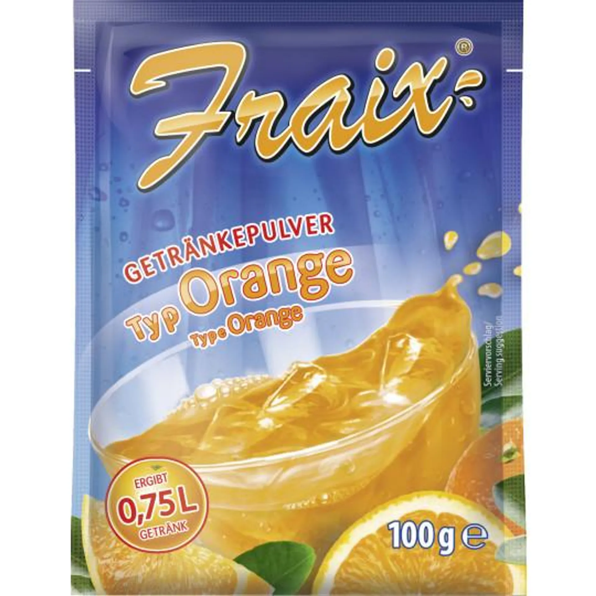 Fraix Getränkepulver Typ Orange 100G