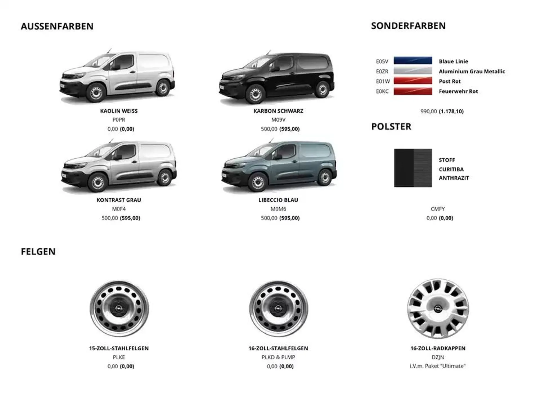 Opel Neuer Combo Cargo von 3. Januar bis 3. Januar 2026 - Prospekt seite 13