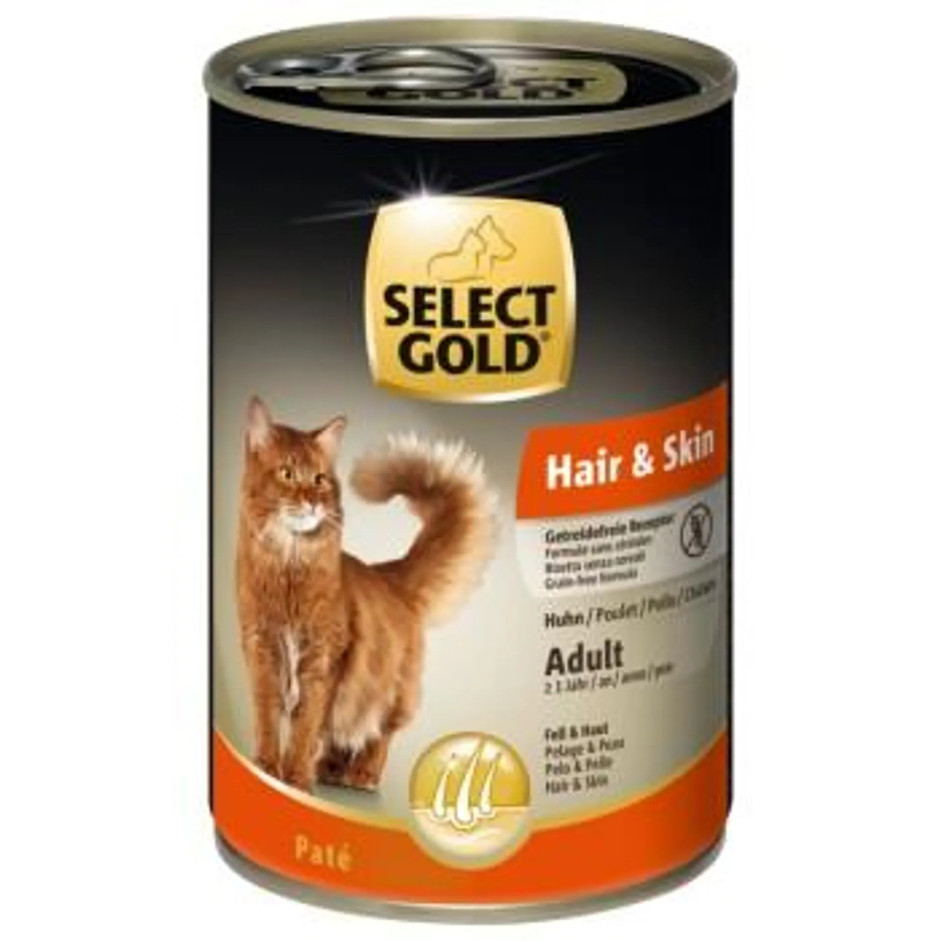 SELECT GOLD Hair & Skin Adult 6x400 g