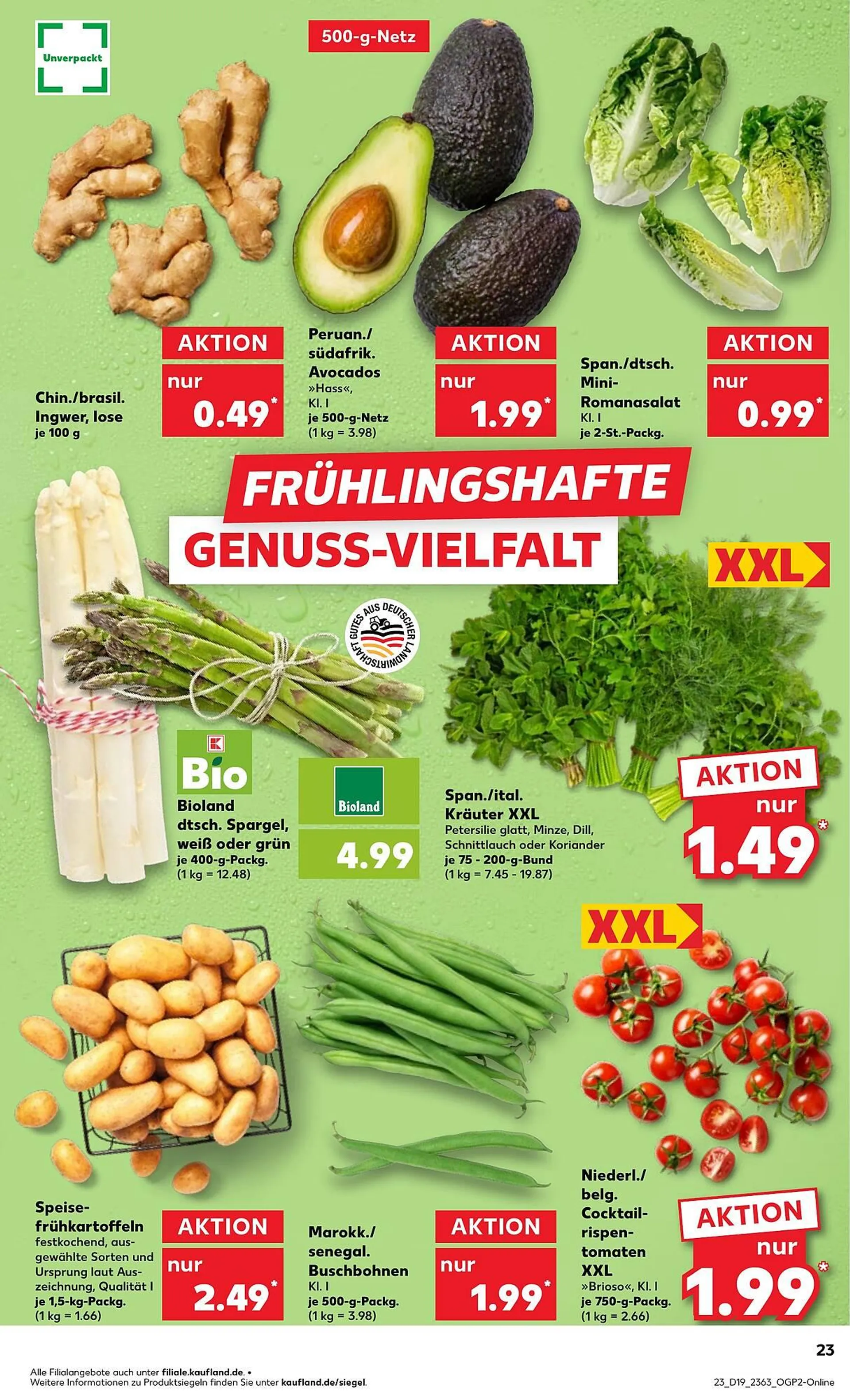 Kaufland Prospekt von 8. Mai bis 14. Mai 2025 - Prospekt seite 23