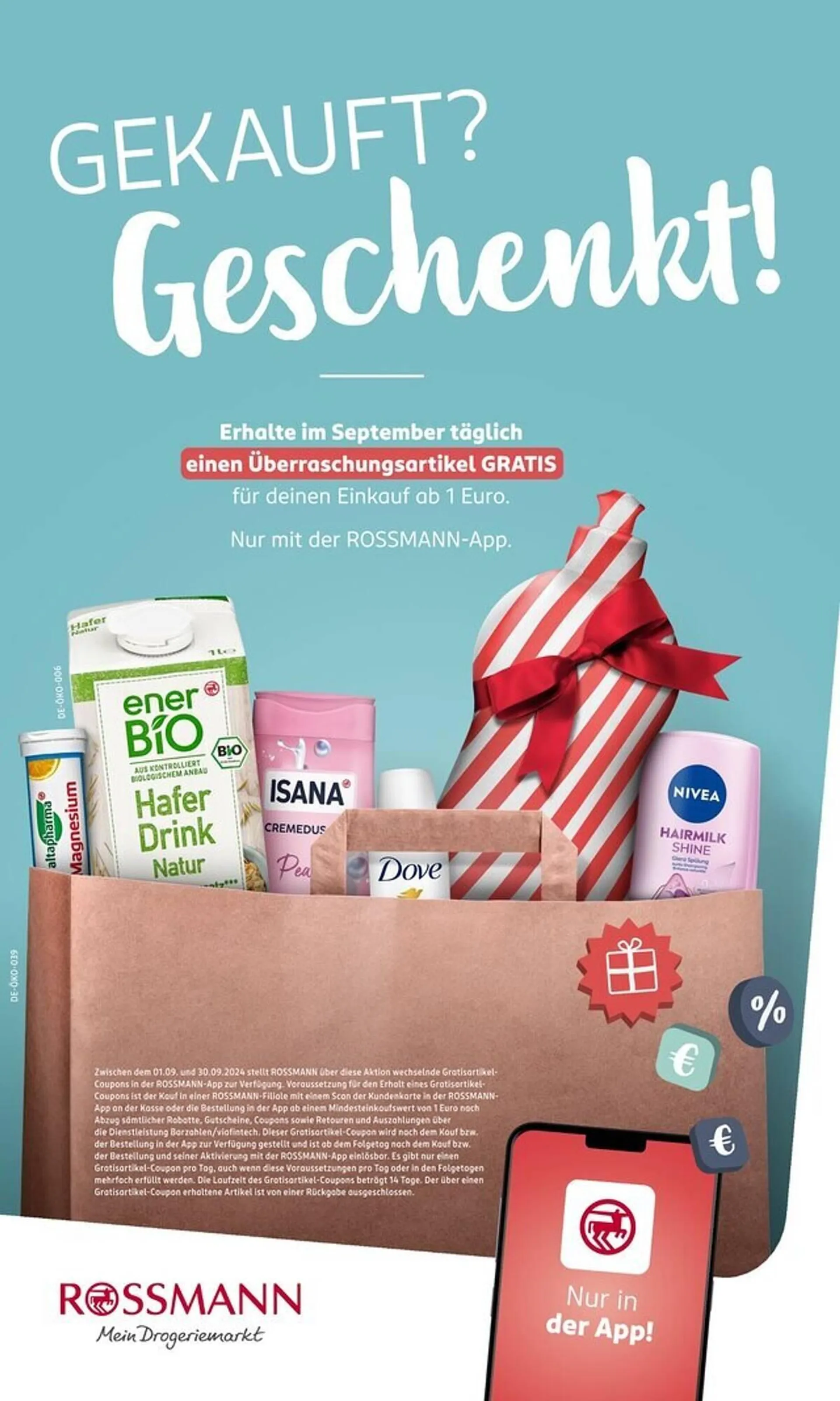 Rossmann Prospekt von 16. September bis 20. September 2024 - Prospekt seite 20