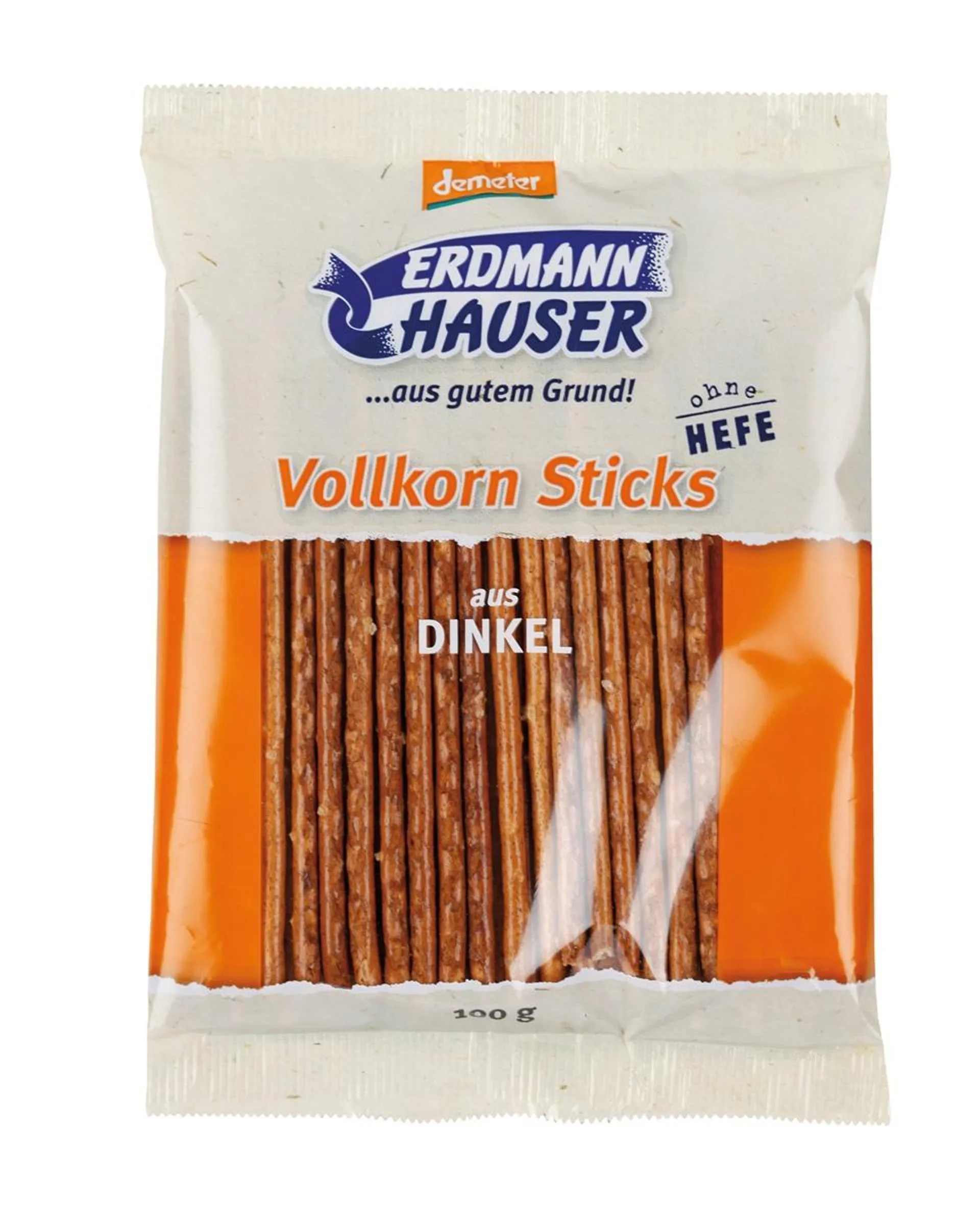 Erdmann Hauser Dinkel Vollkornsticks 100g