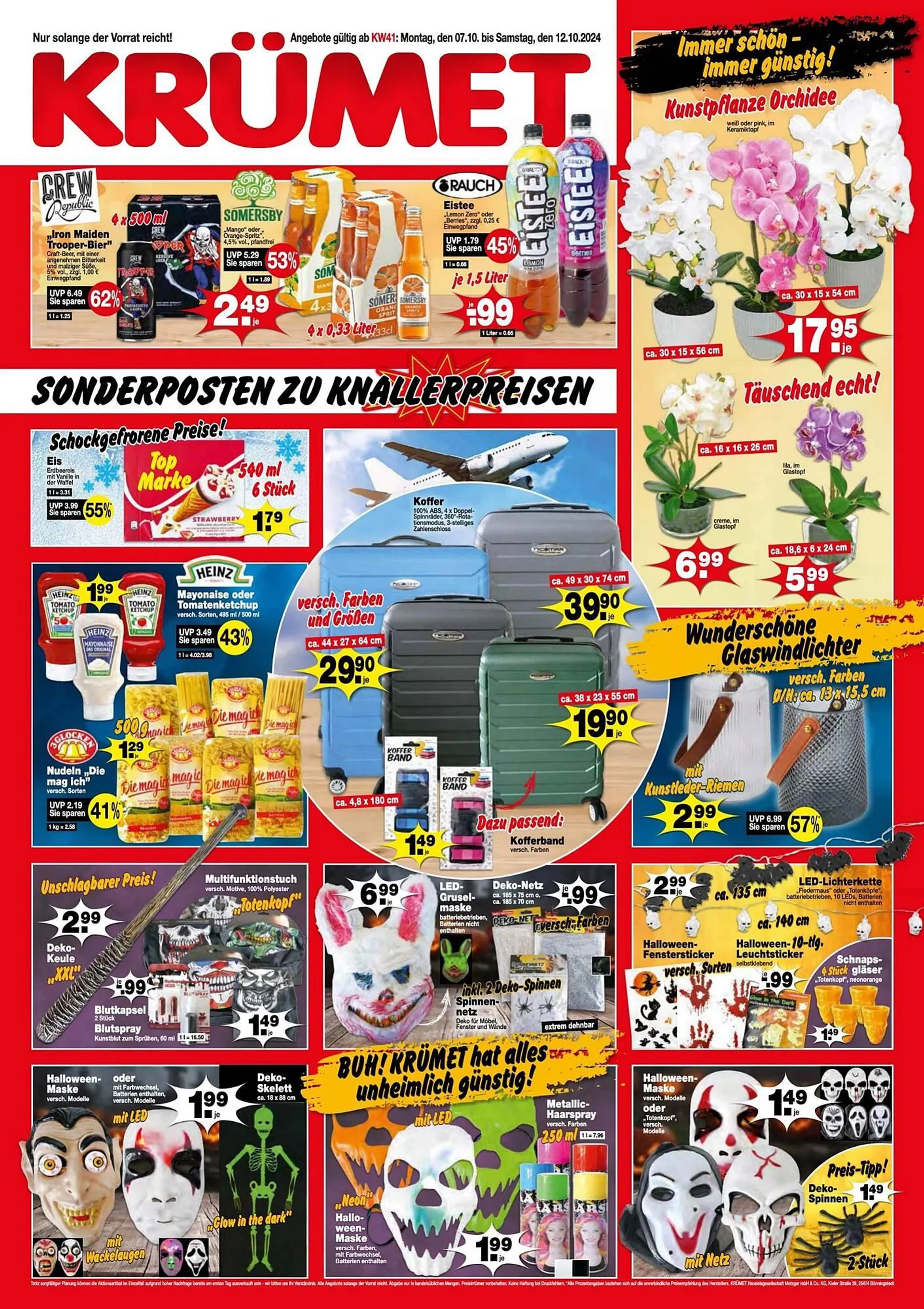 Krümet Sonderposten Prospekt - 1