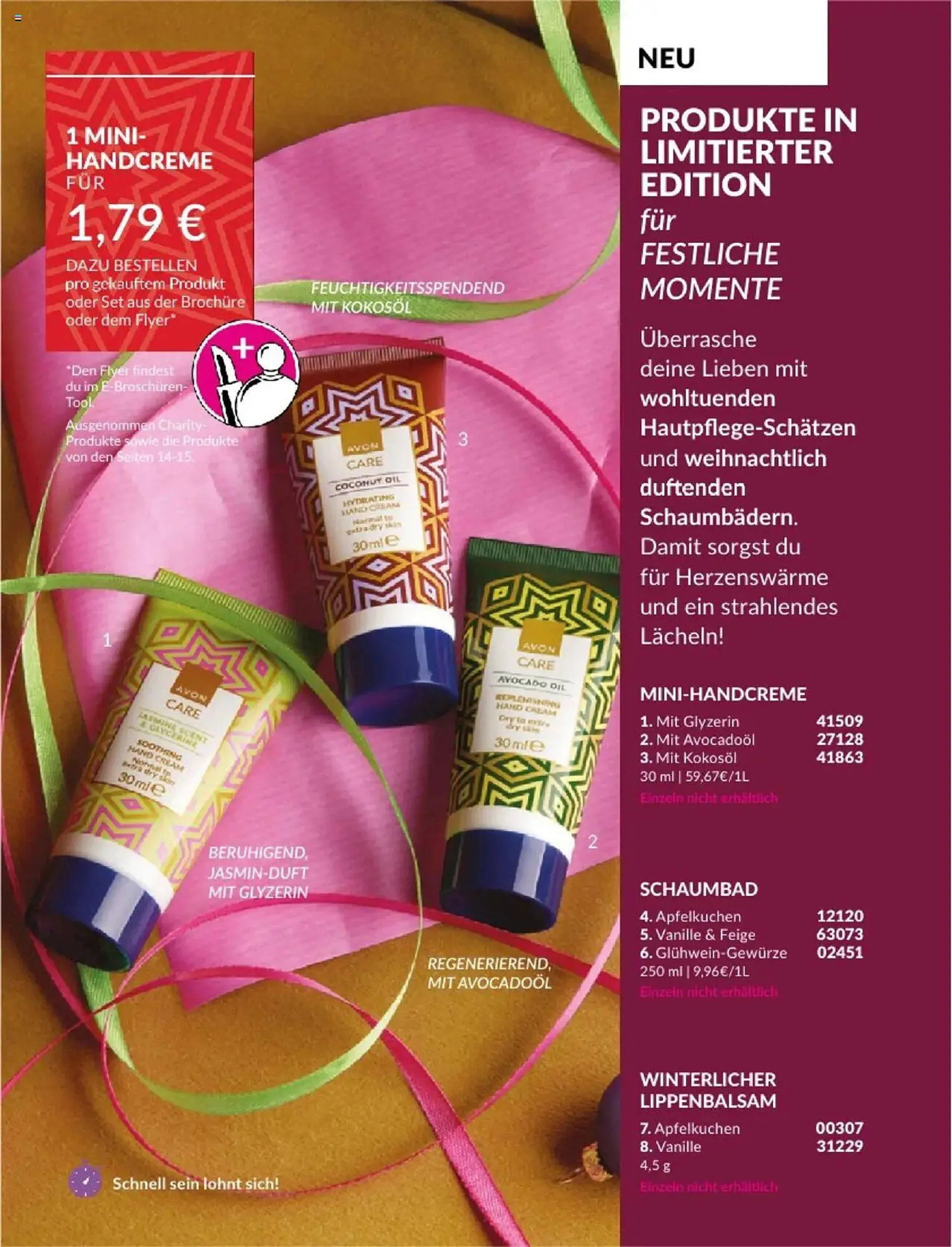 Avon Prospekt von 1. Dezember bis 16. Dezember 2024 - Prospekt seite 8