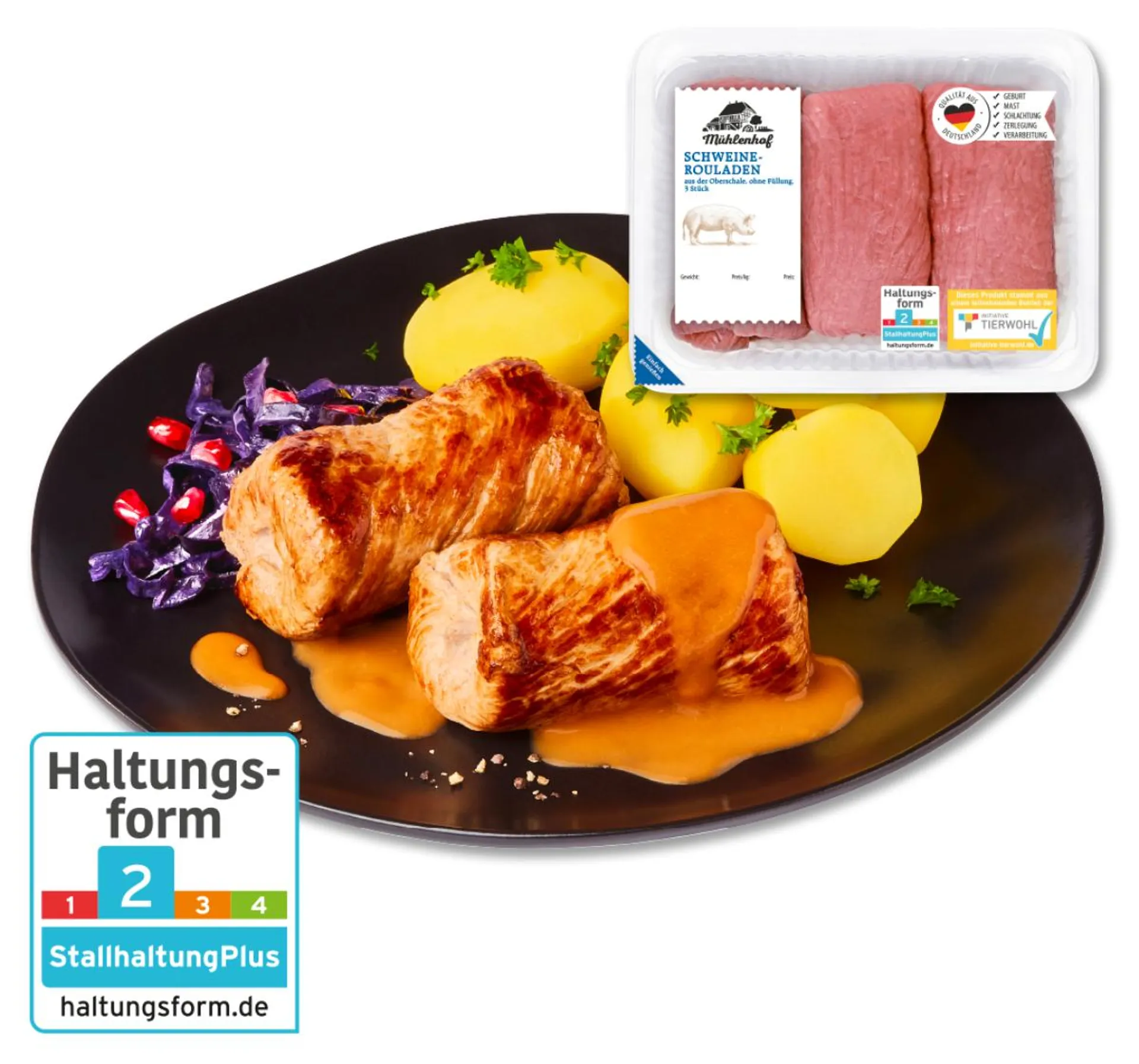 MÜHLENHOF Frische Schweine-Rouladen*