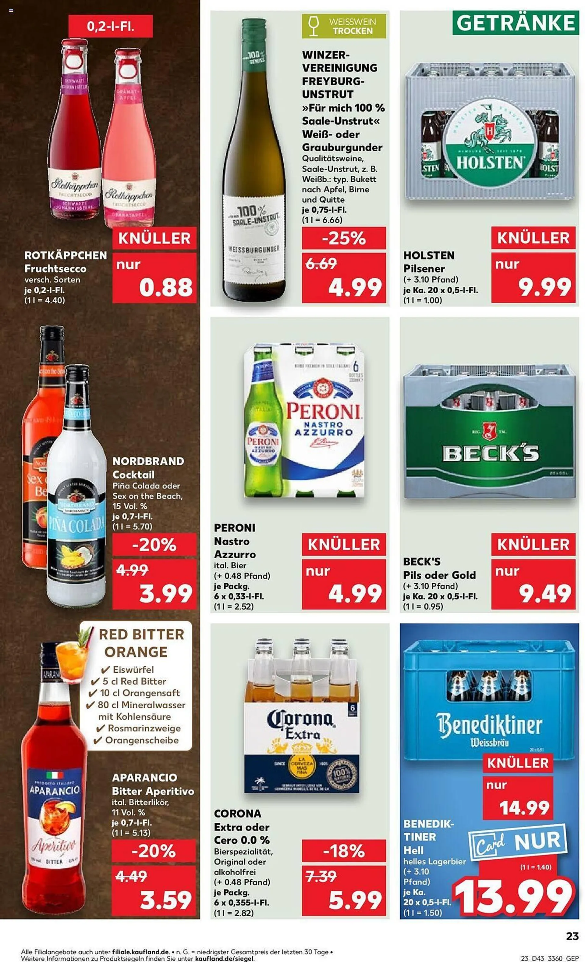 Kaufland Prospekt von 24. Oktober bis 30. Oktober 2024 - Prospekt seite 23