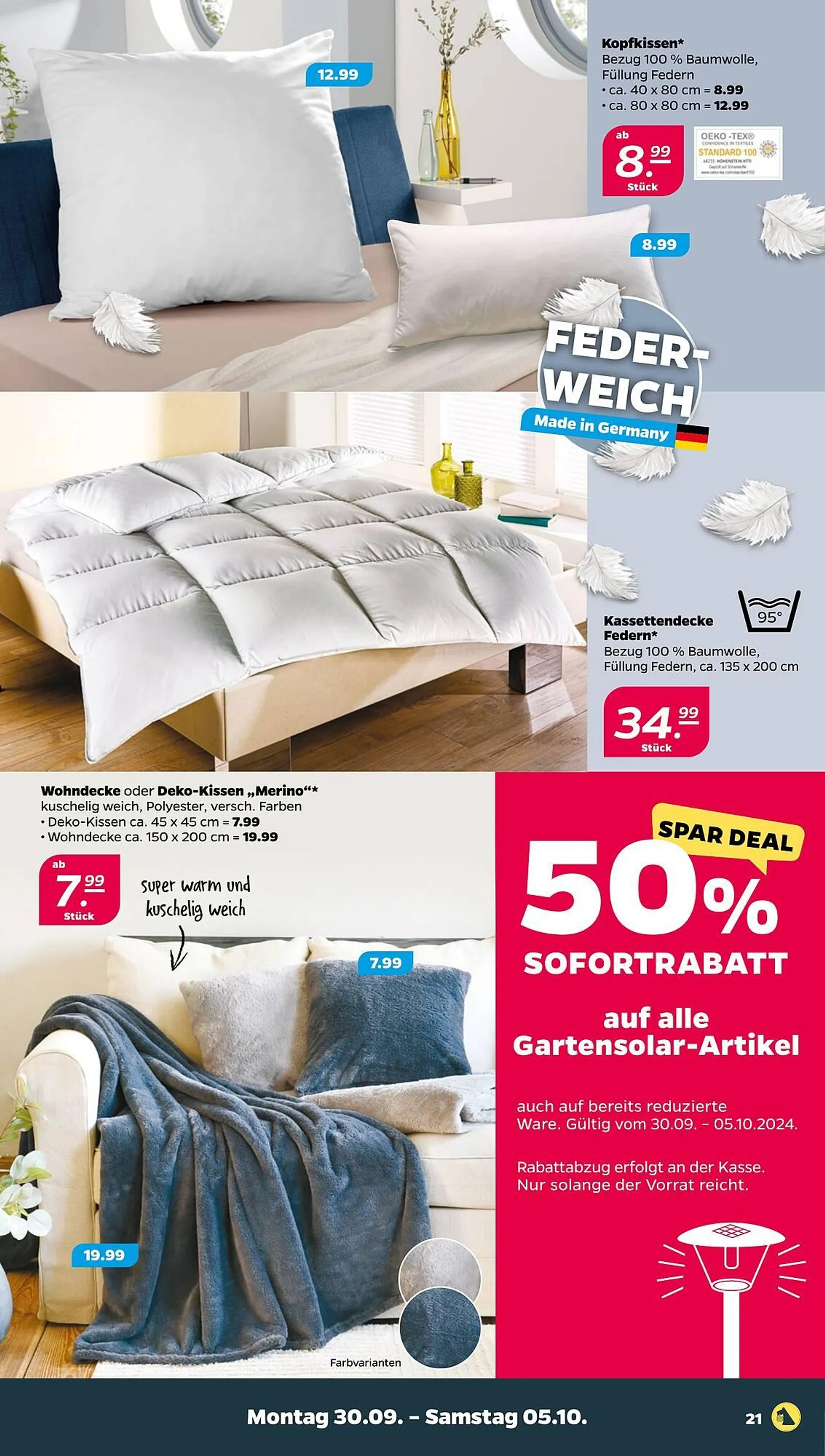 NETTO Prospekt von 30. September bis 5. Oktober 2024 - Prospekt seite 21