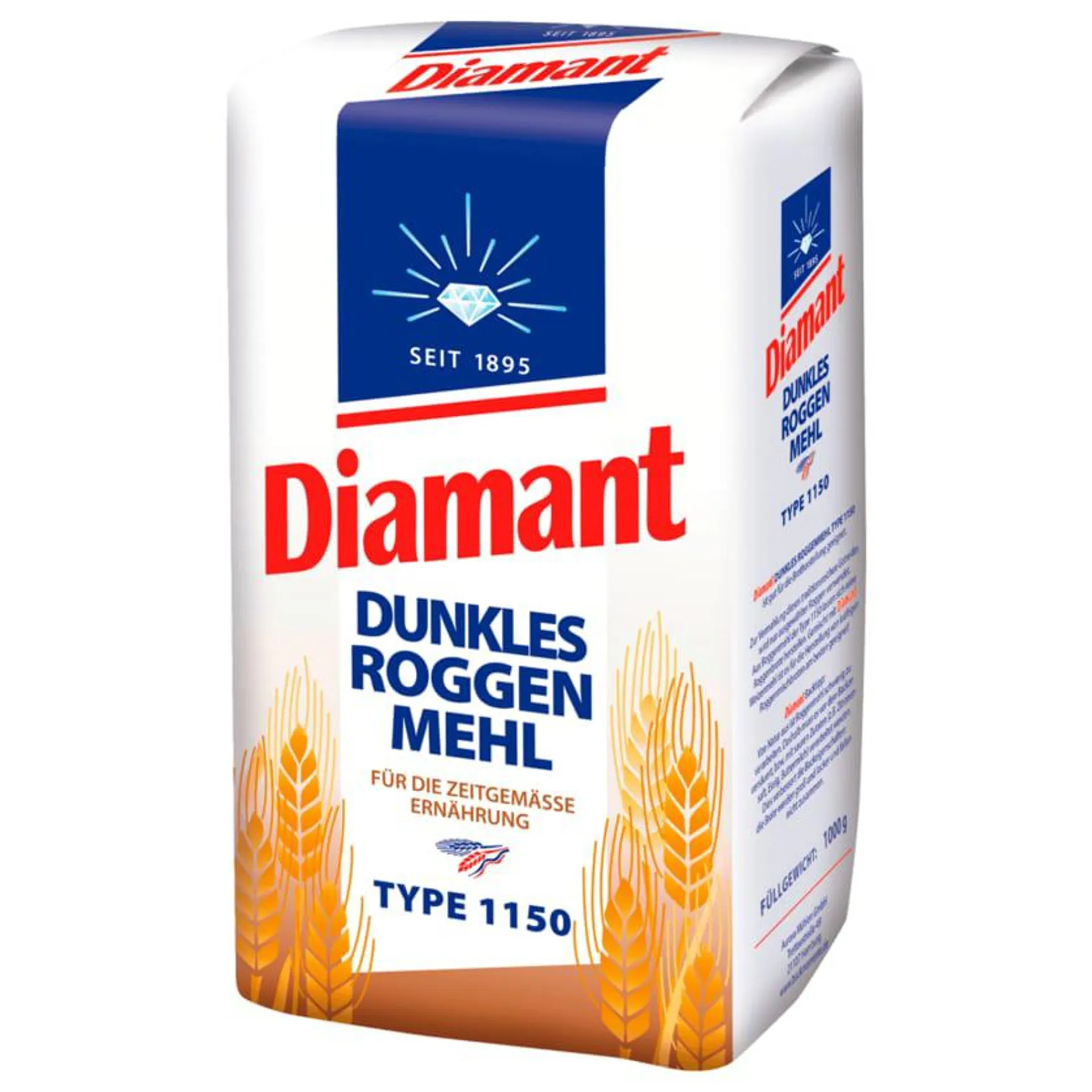 Diamant Roggenmehl Type 1150 1kg