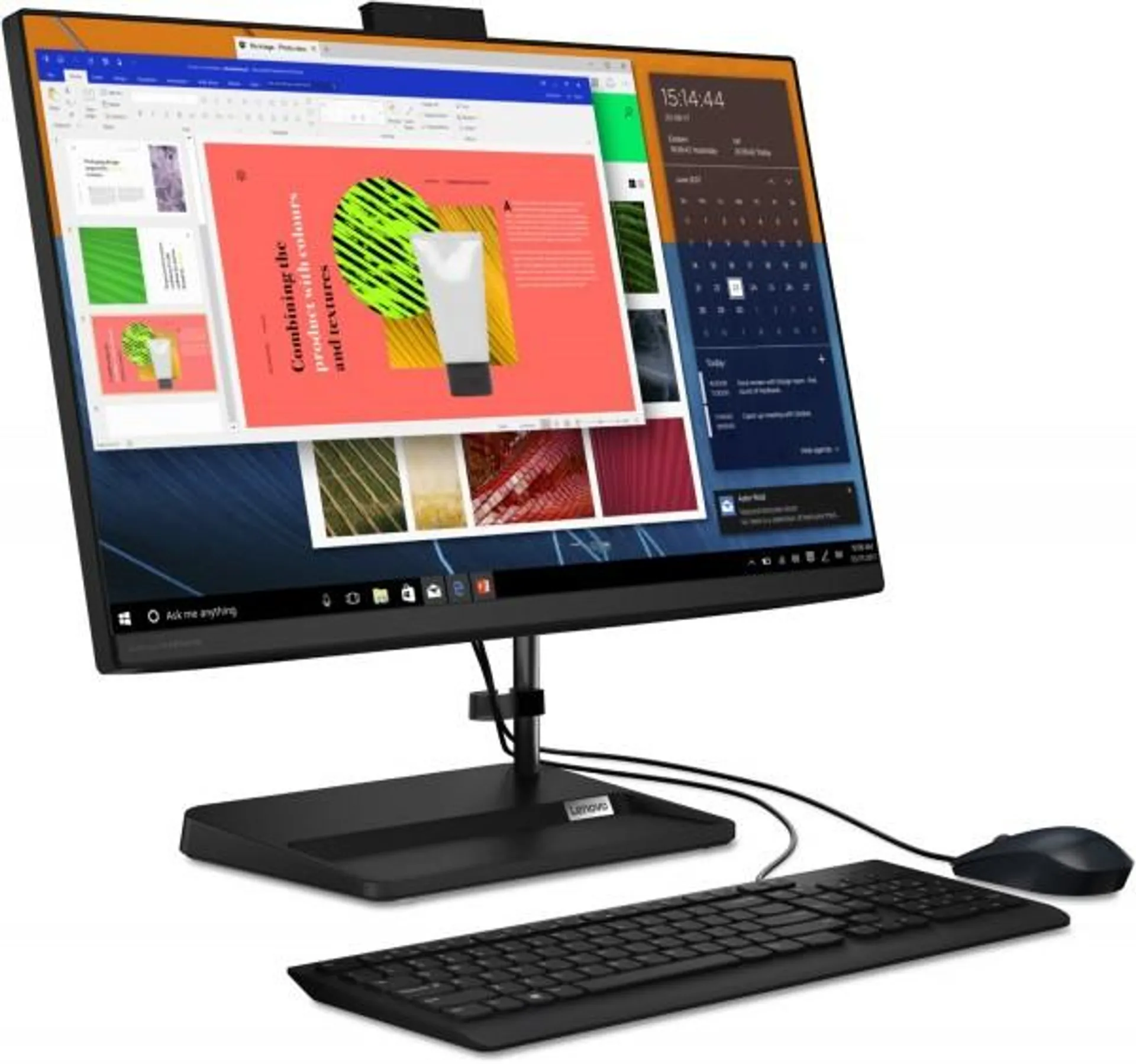 Lenovo IdeaCentre AIO 3 24ALC6 (F0G100V4GE) schwarz