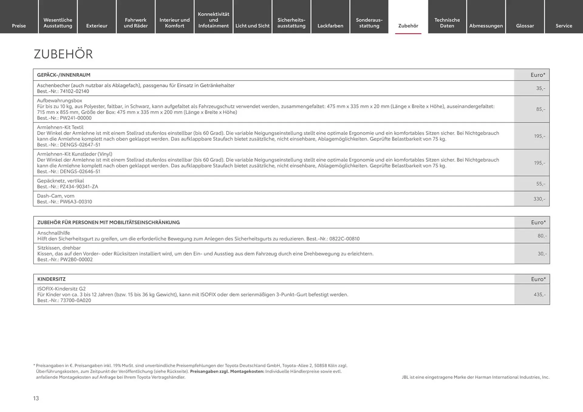 Toyota Prospekt von 17. Januar bis 17. Januar 2026 - Prospekt seite 13