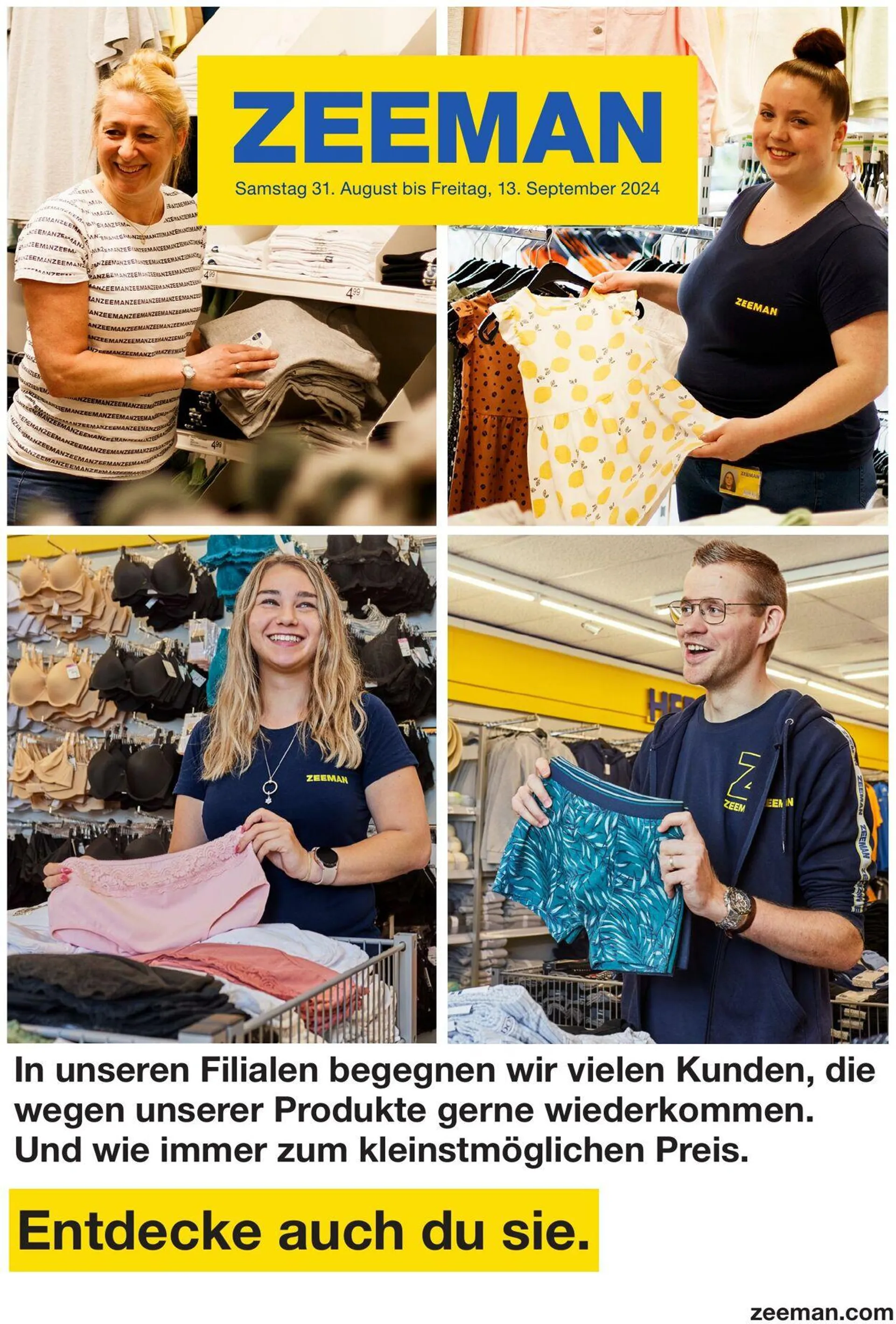 Zeeman Aktueller Prospekt von 13. November bis 27. November 2025 - Prospekt seite 1