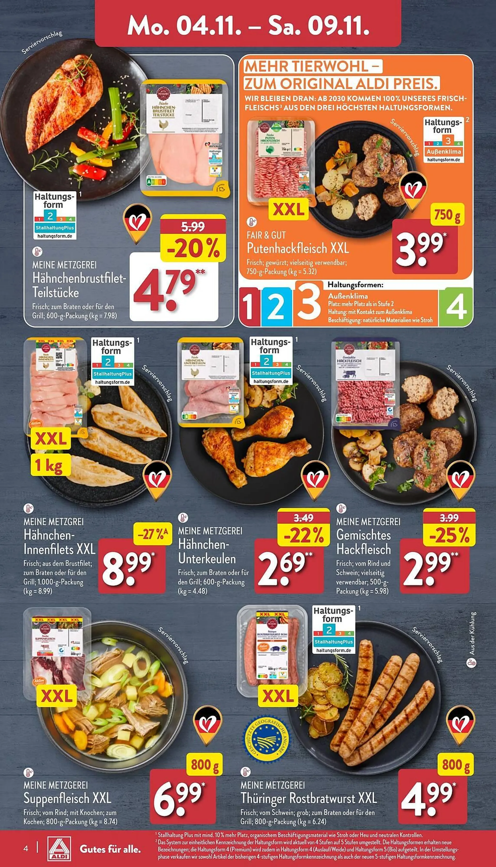 Aldi Nord Prospekt von 4. November bis 10. November 2024 - Prospekt seite 4