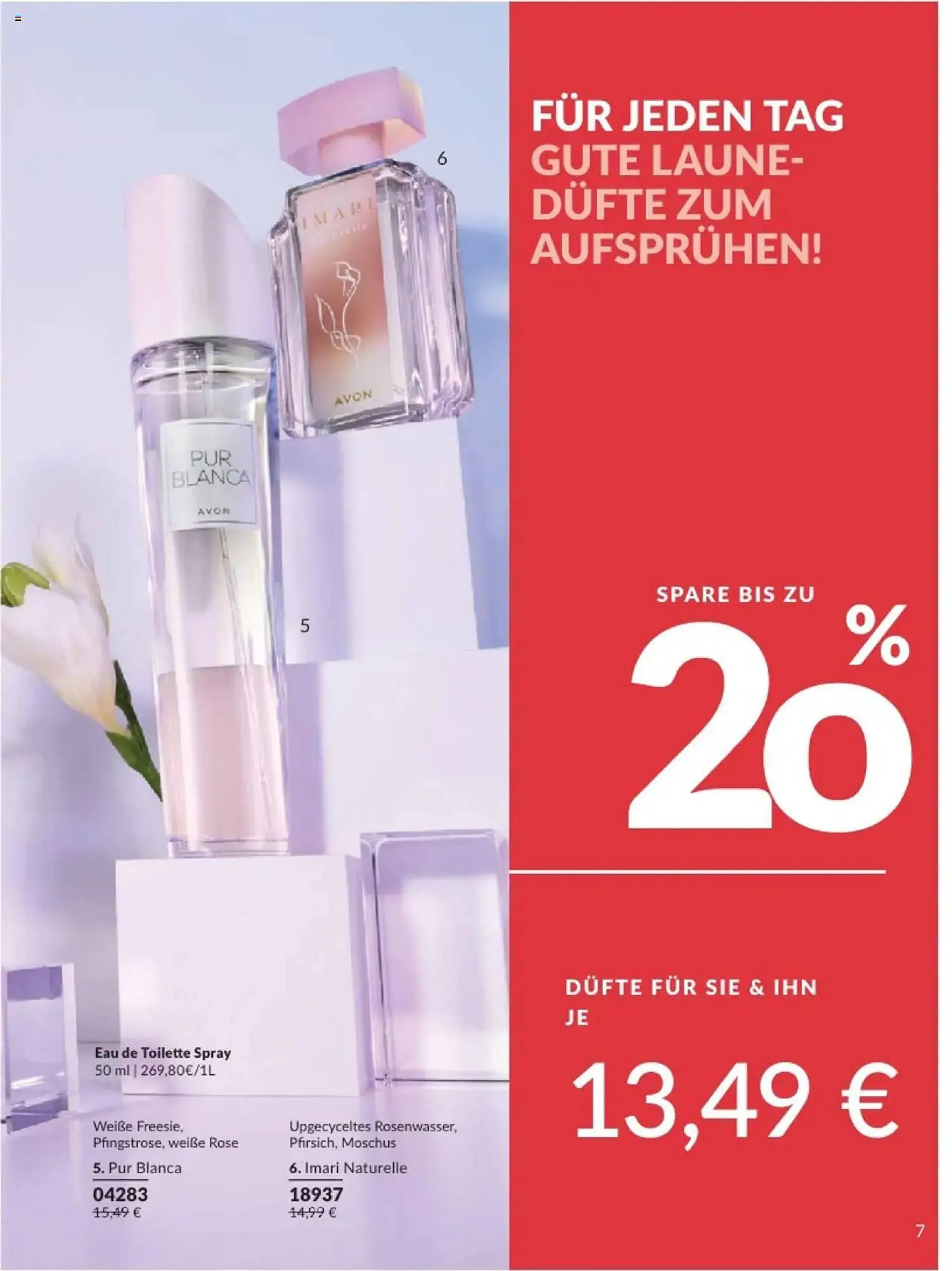 Avon Prospekt von 1. Januar bis 31. Januar 2025 - Prospekt seite 7