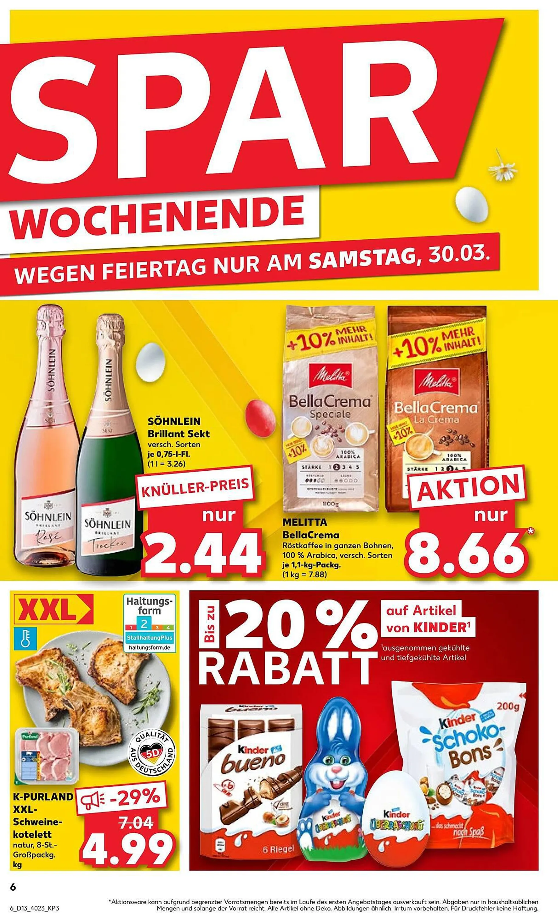 Kaufland Prospekt von 1. April bis 3. April 2024 - Prospekt seite 9