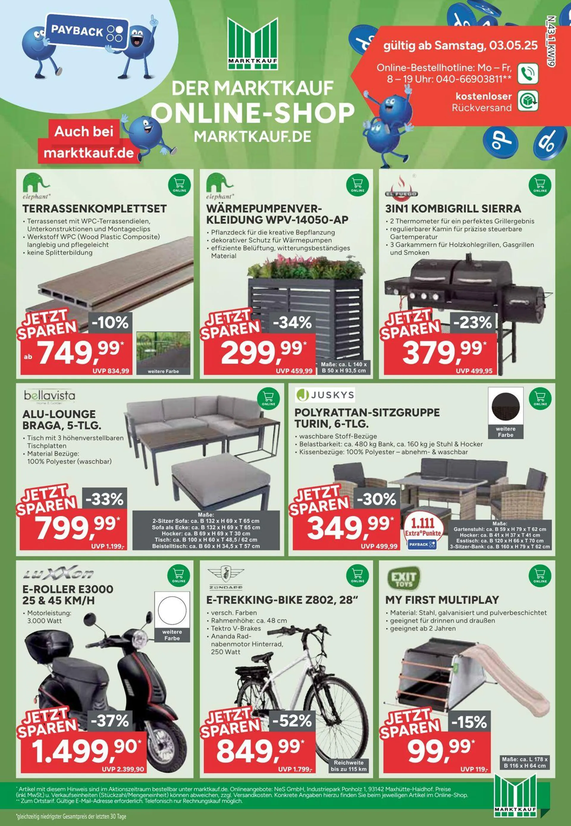 Marktkauf Aktueller Prospekt von 12. Mai bis 17. Mai 2025 - Prospekt seite 43