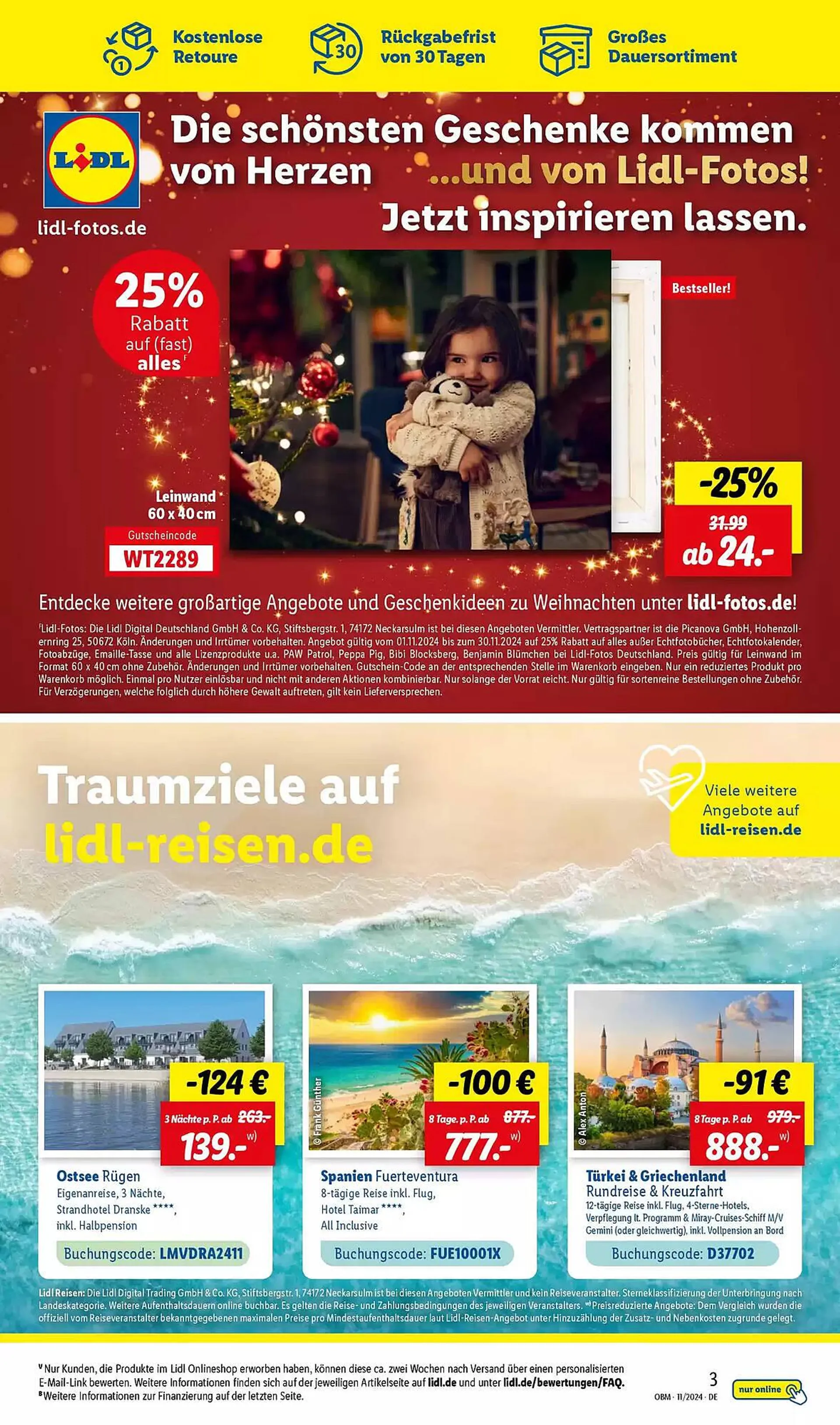 Lidl Prospekt von 9. Dezember bis 14. Dezember 2024 - Prospekt seite 3