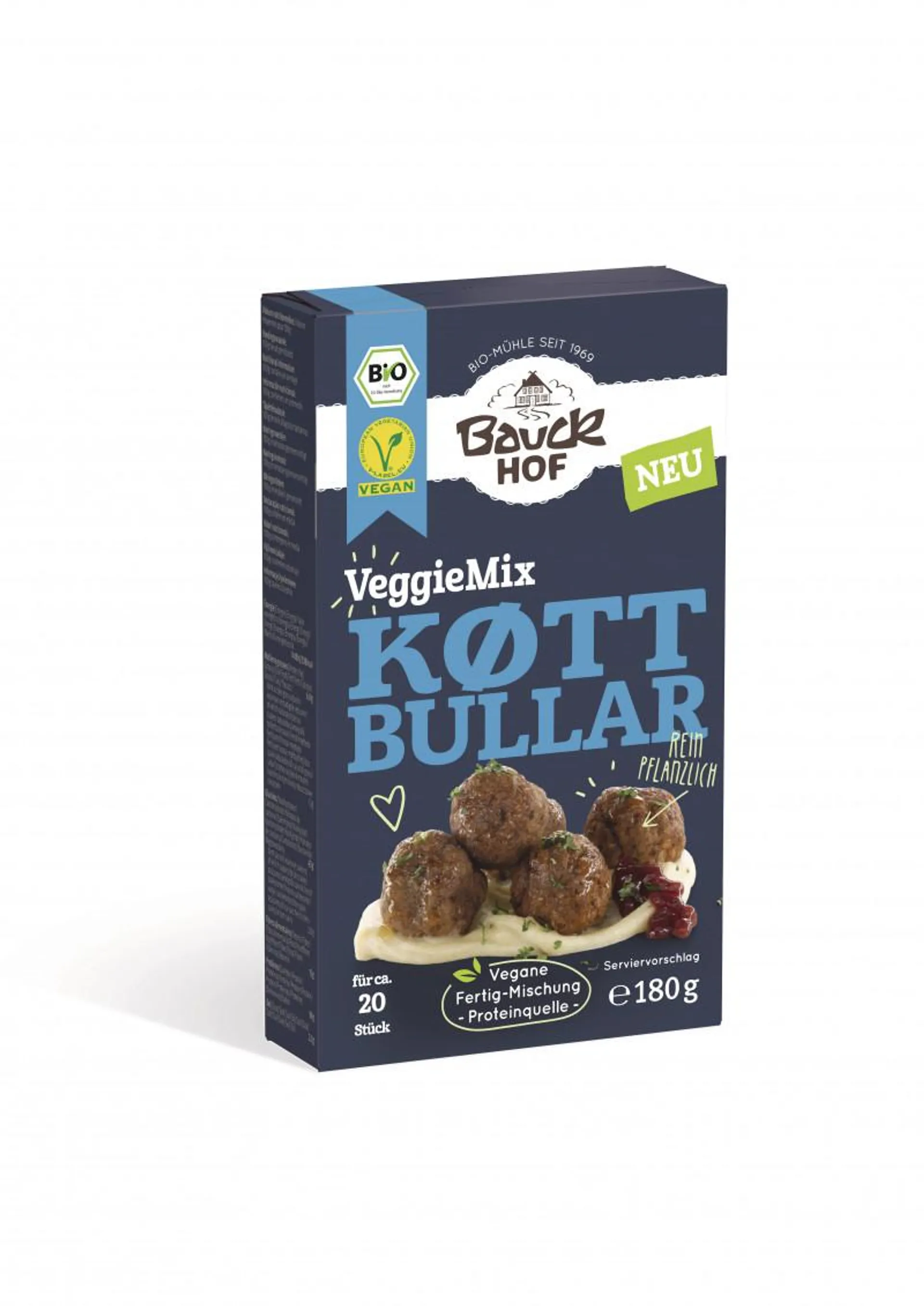 Bauckhof Veggie Mix Köttbullar 180g