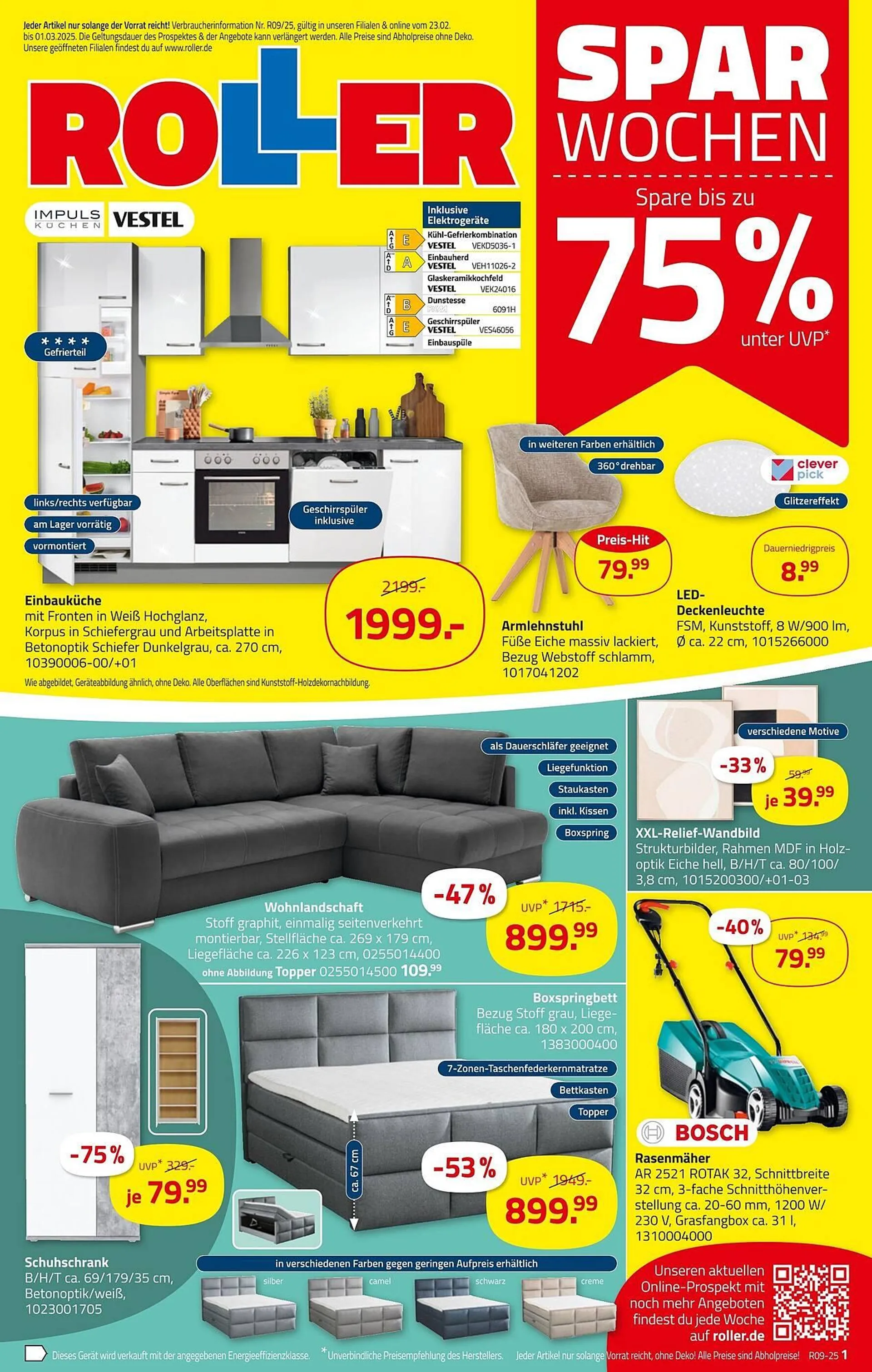 ROLLER Prospekt von 23. Februar bis 1. März 2025 - Prospekt seite 6