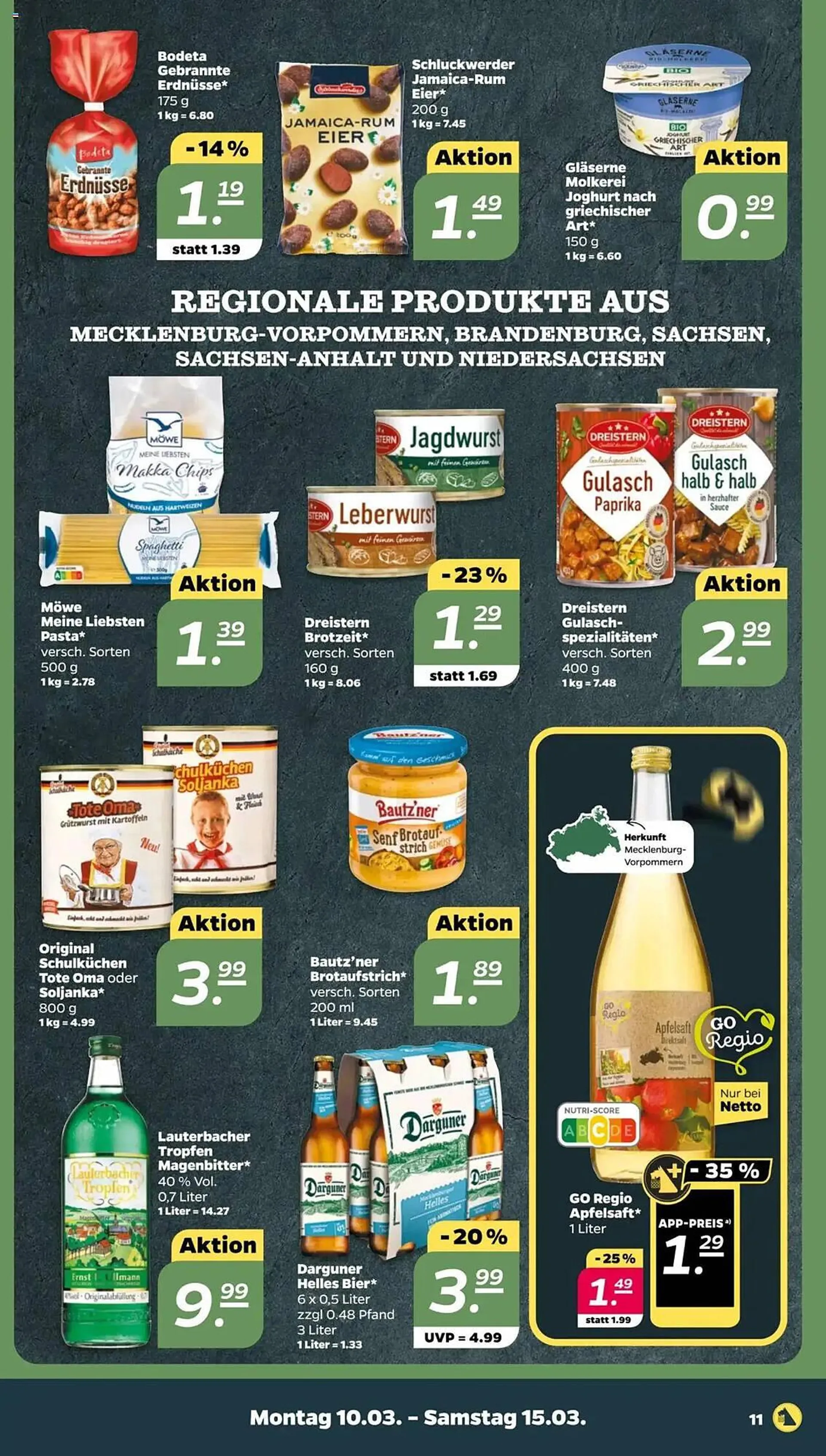 NETTO Prospekt von 10. März bis 15. März 2025 - Prospekt seite 11