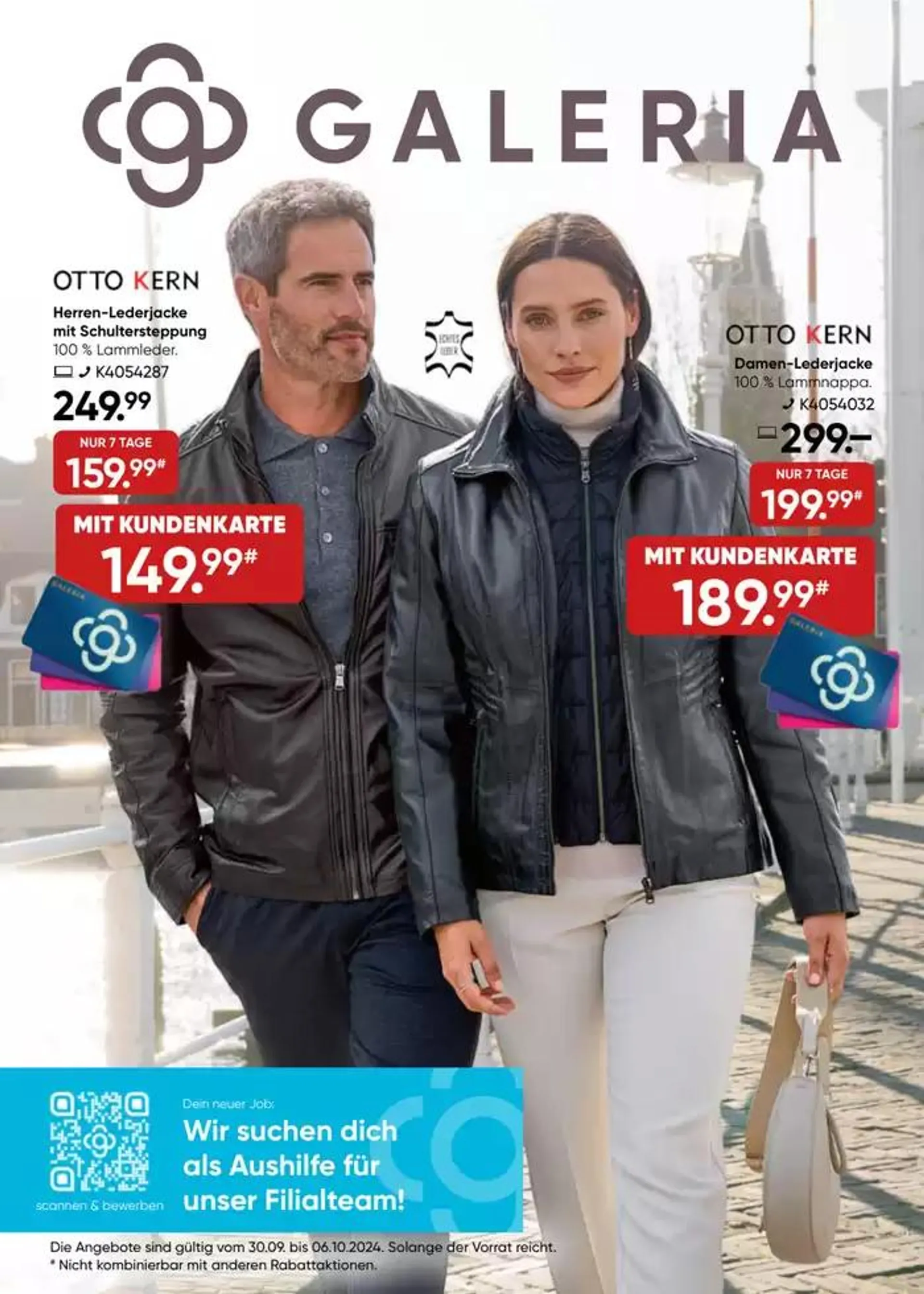 Tolles Angebot für alle Kunden von 30. September bis 14. Oktober 2024 - Prospekt seite 1