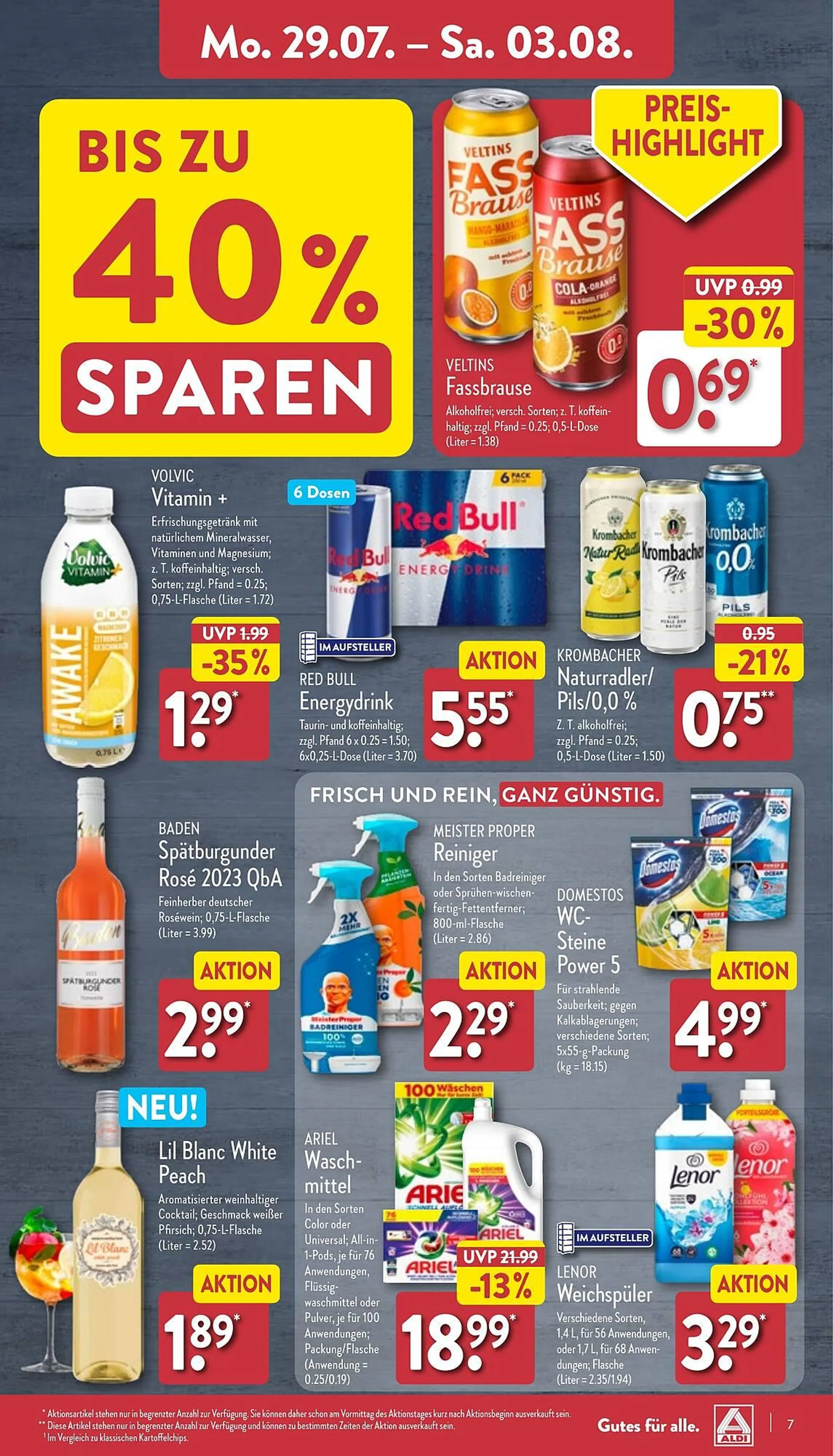 ALDI Nord Prospekte von 29. Juli bis 3. August 2024 - Prospekt seite 7