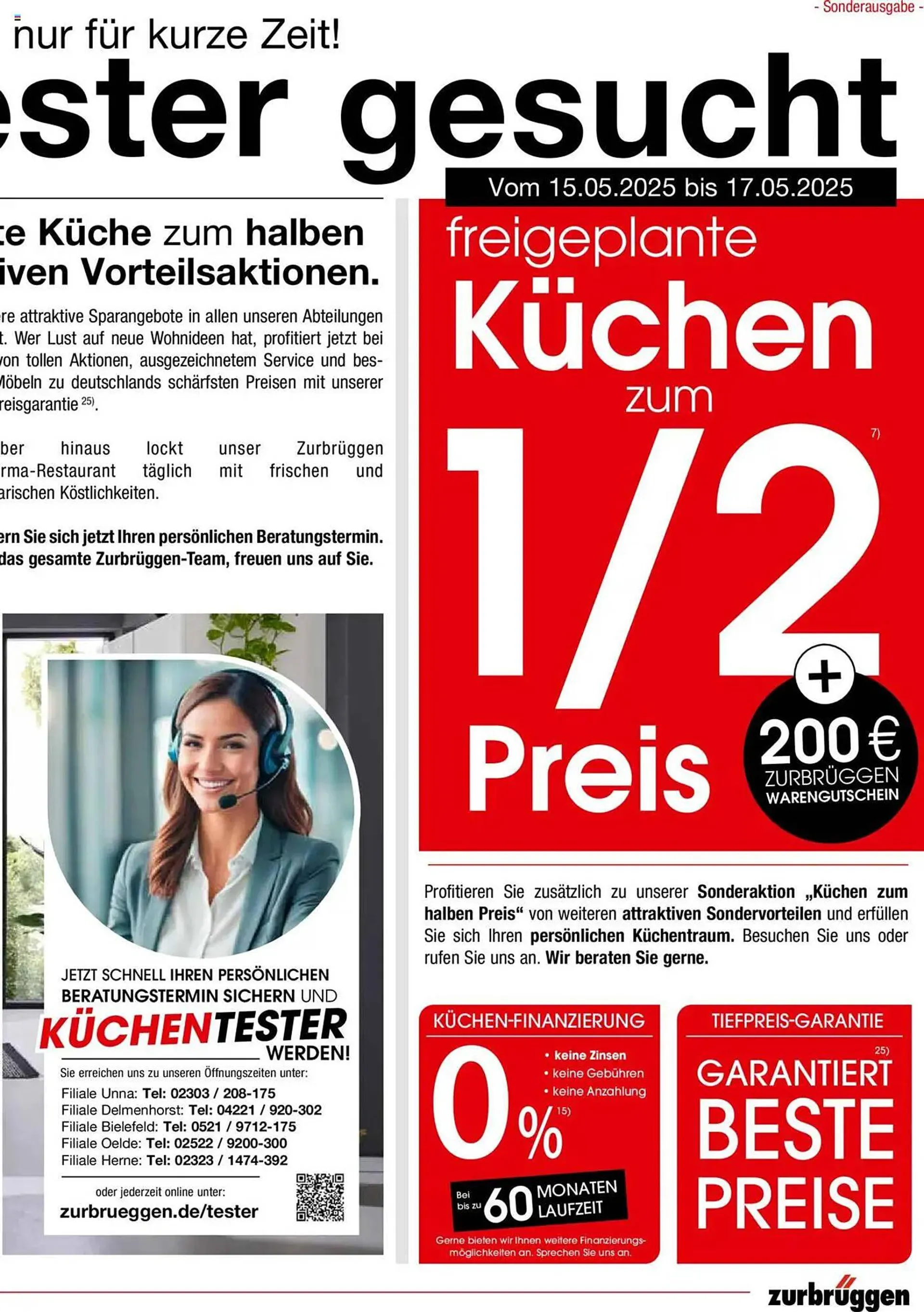 Zurbrüggen Prospekt von 15. Mai bis 17. Mai 2025 - Prospekt seite 3