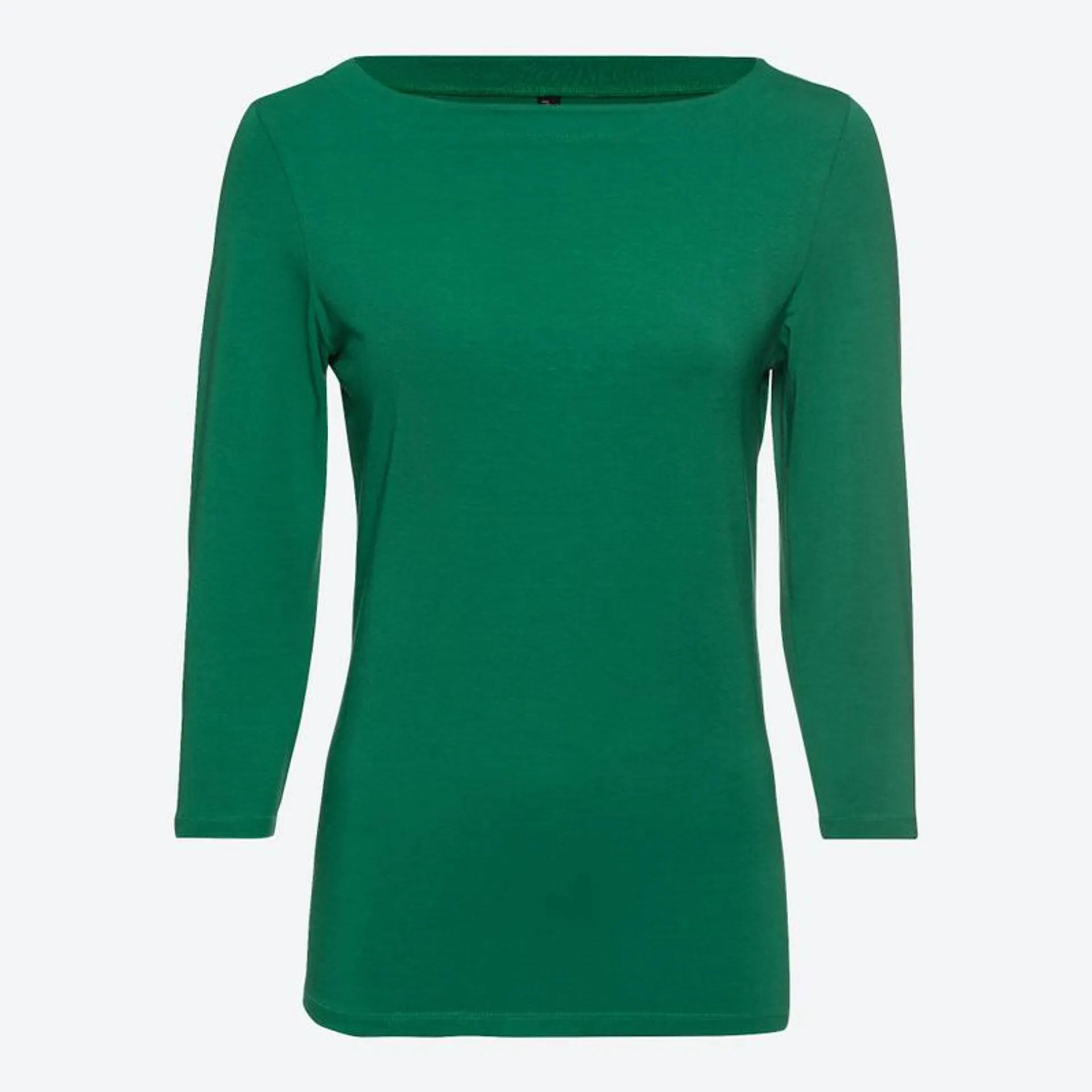 Damen-Shirt mit U-Boot-Ausschnitt