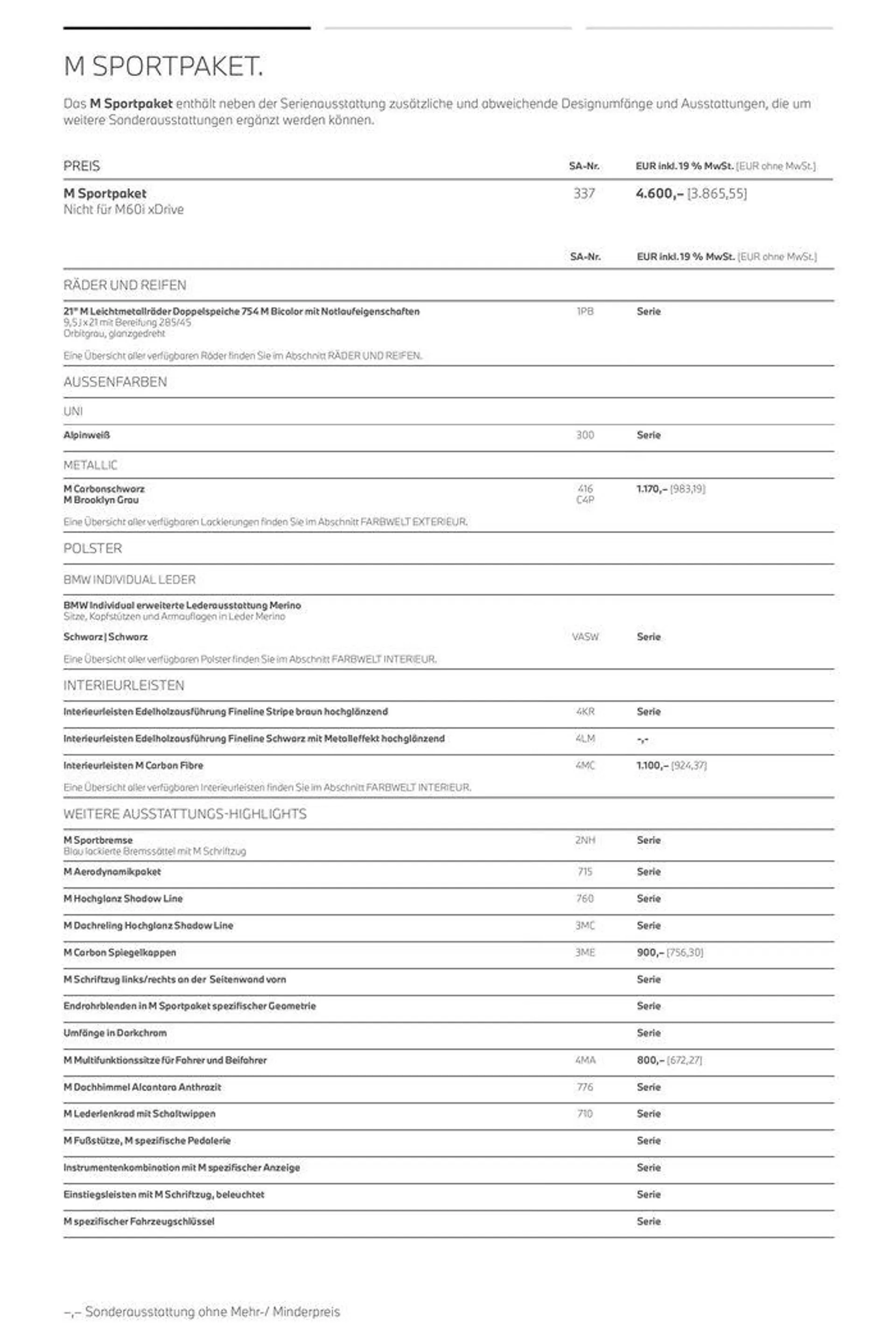  BMW X7  von 13. Oktober bis 13. Oktober 2024 - Prospekt seite 7